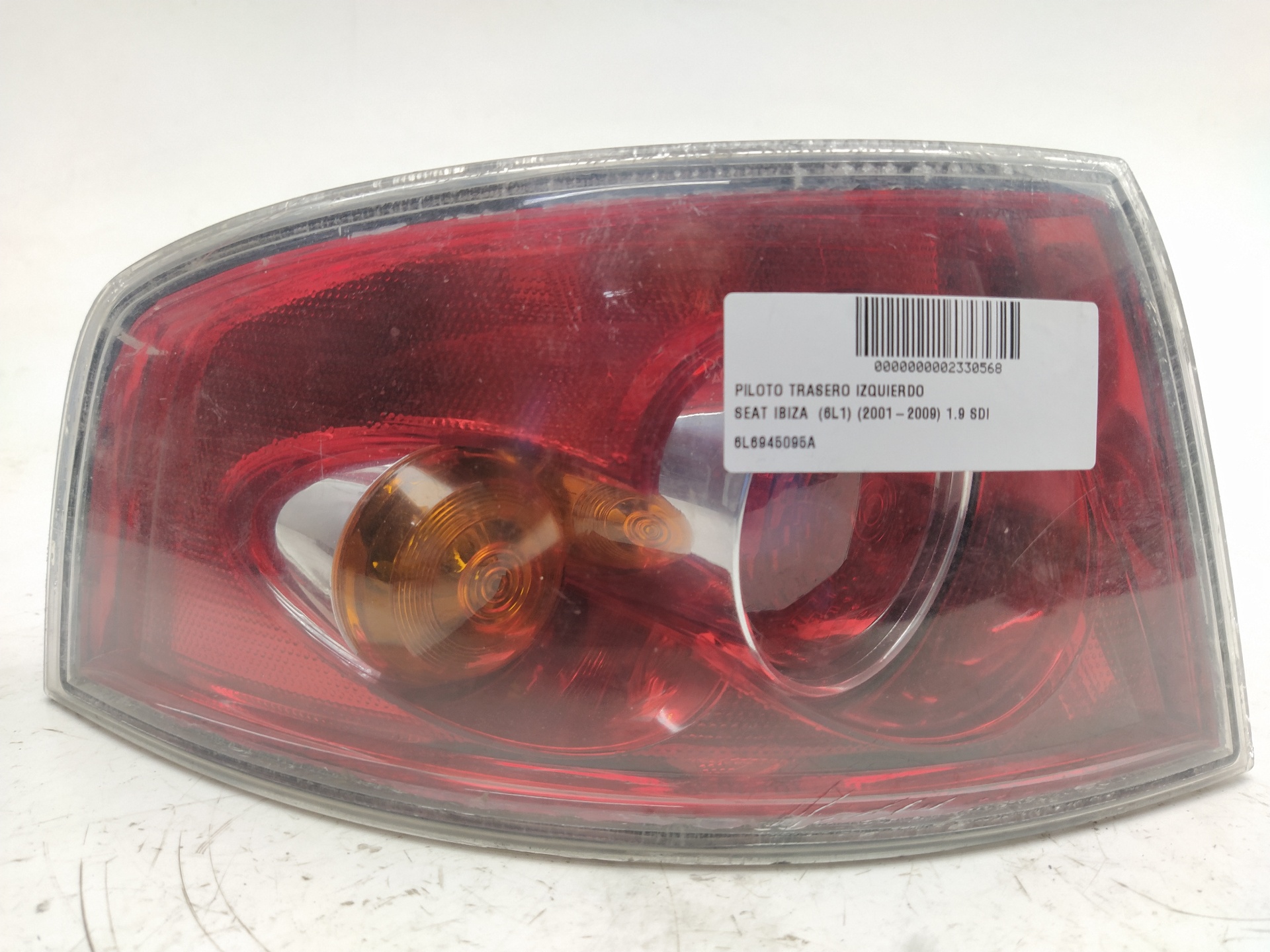 SEAT Cordoba 2 generation (1999-2009) Rear Left Taillight 6L6945095A 22626519