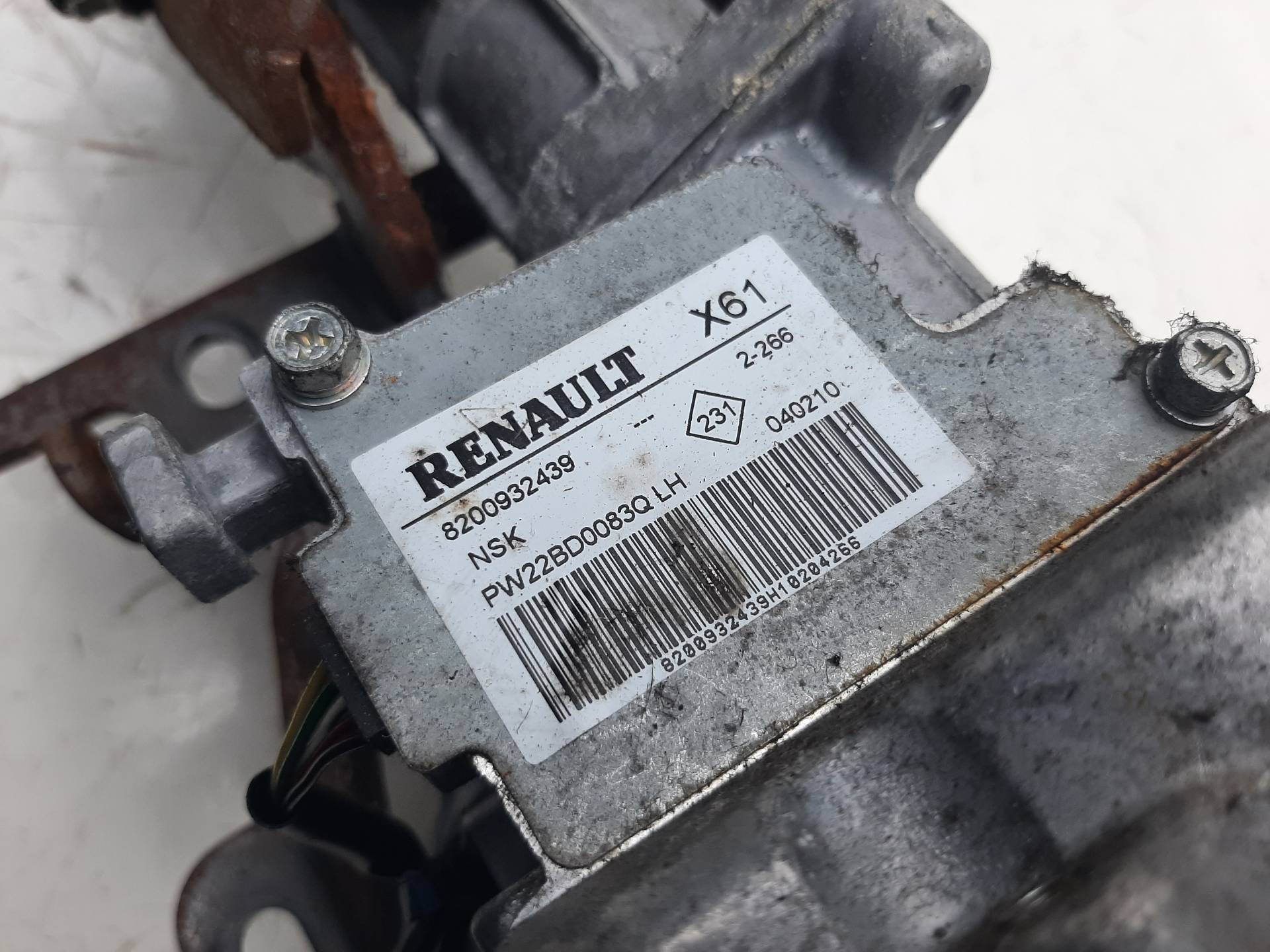 HYUNDAI Kangoo 2 generation (2007-2021) Steering Column Mechanism 8200932439 18489013