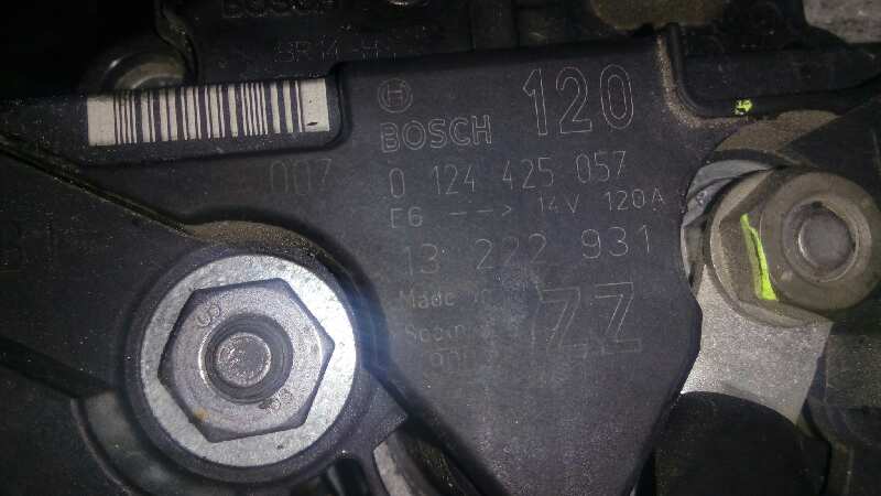 FORD Corsa D (2006-2020) Alternator 0124425057,13222931,F00M144109 25905622