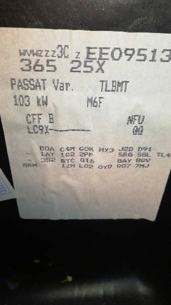 VOLKSWAGEN Passat B7 (2010-2015) Fuel Injector 03L130277J 24026081