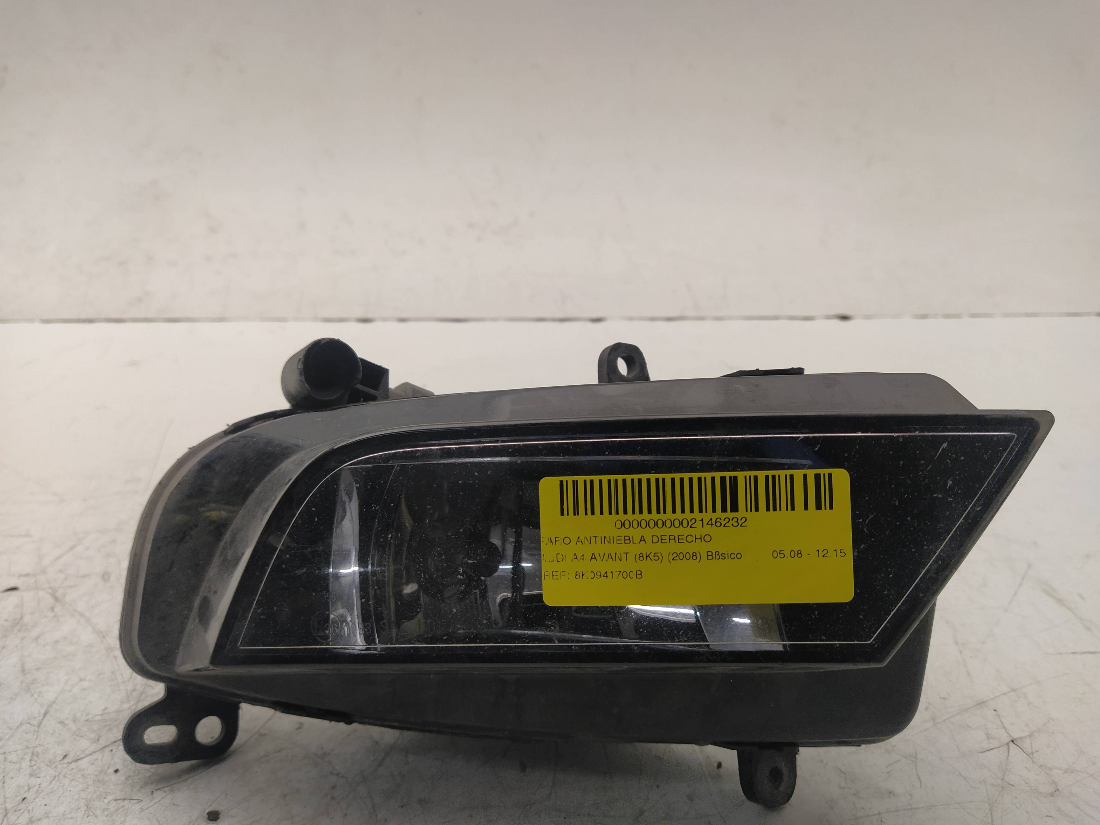 AUDI A5 8T (2007-2016) Front Right Fog Light 8K0941700B 18619667