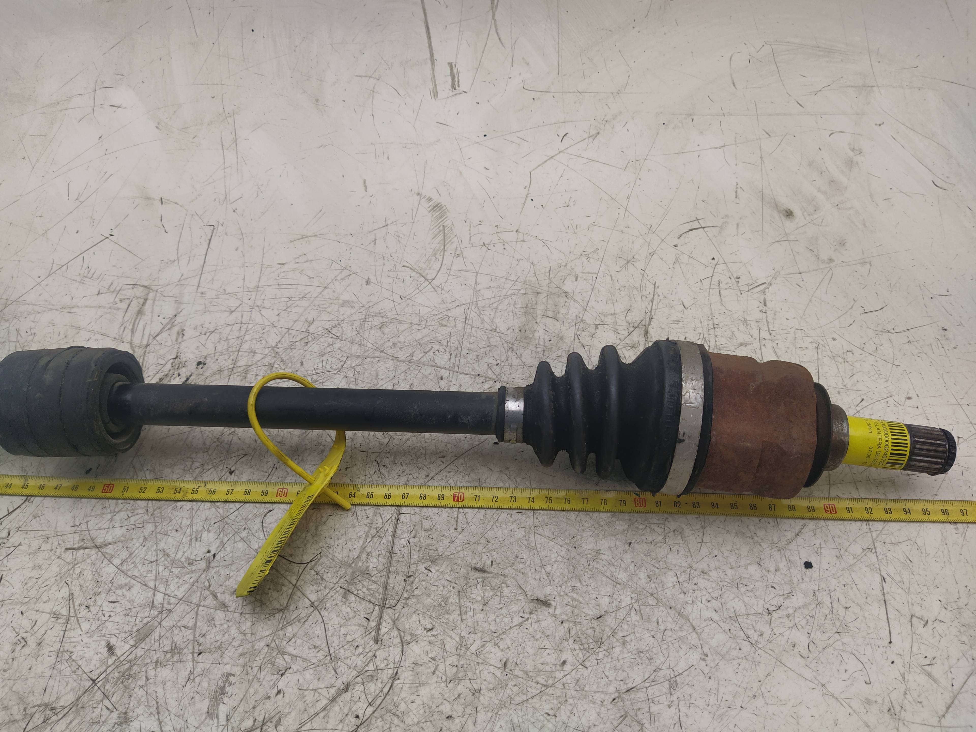 OPEL Corsa D (2006-2020) Front Right Driveshaft 0587114 25905350