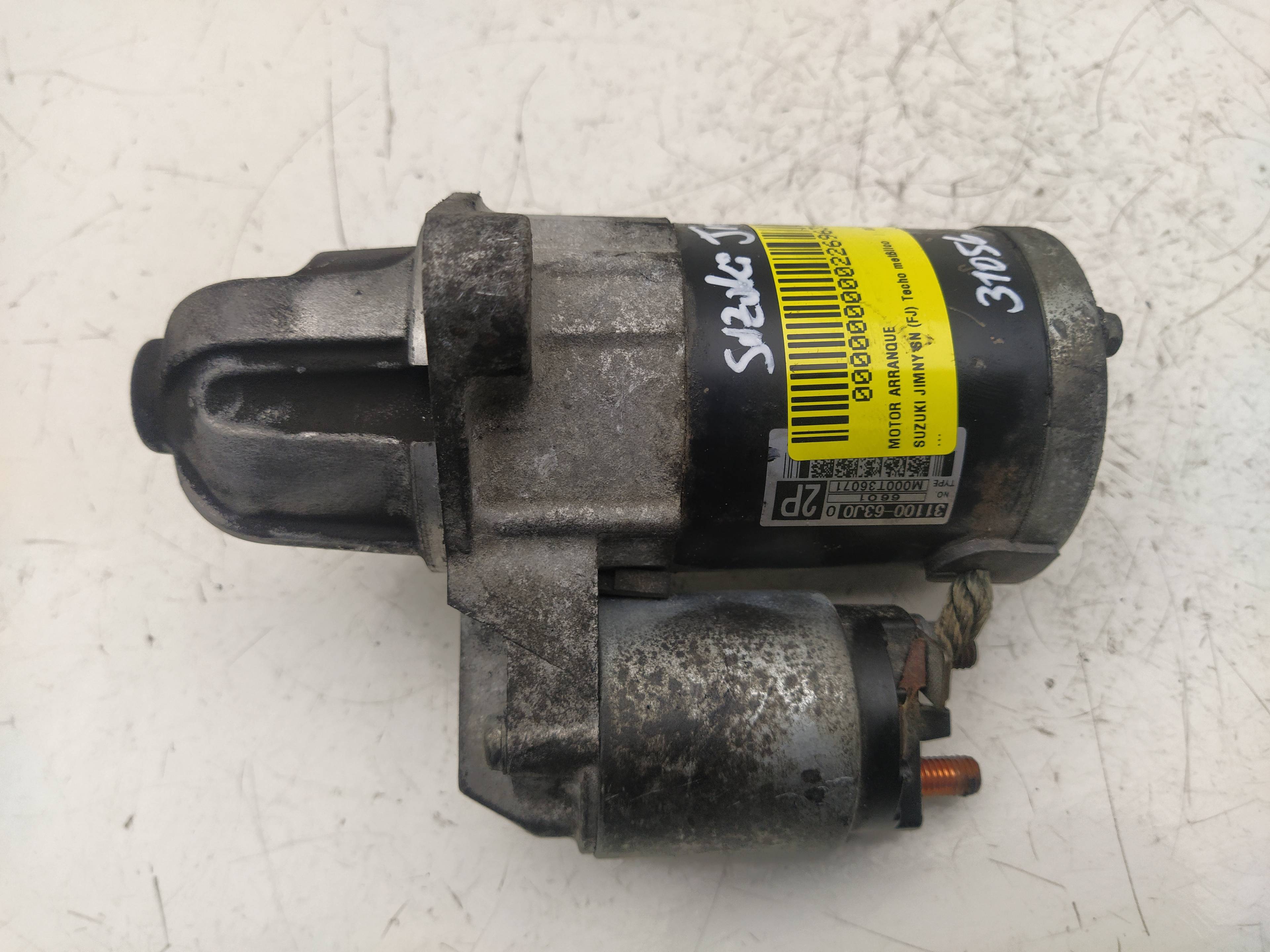 SUZUKI Jimny 3 generation (1998-2018) Starter Motor 3110063J0 20487508