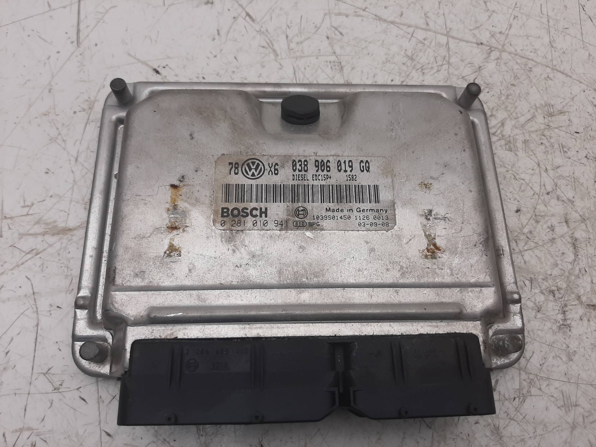 VOLKSWAGEN Passat B5 (1996-2005) Engine Control Unit ECU 038906019GQ,0281010941 18586196