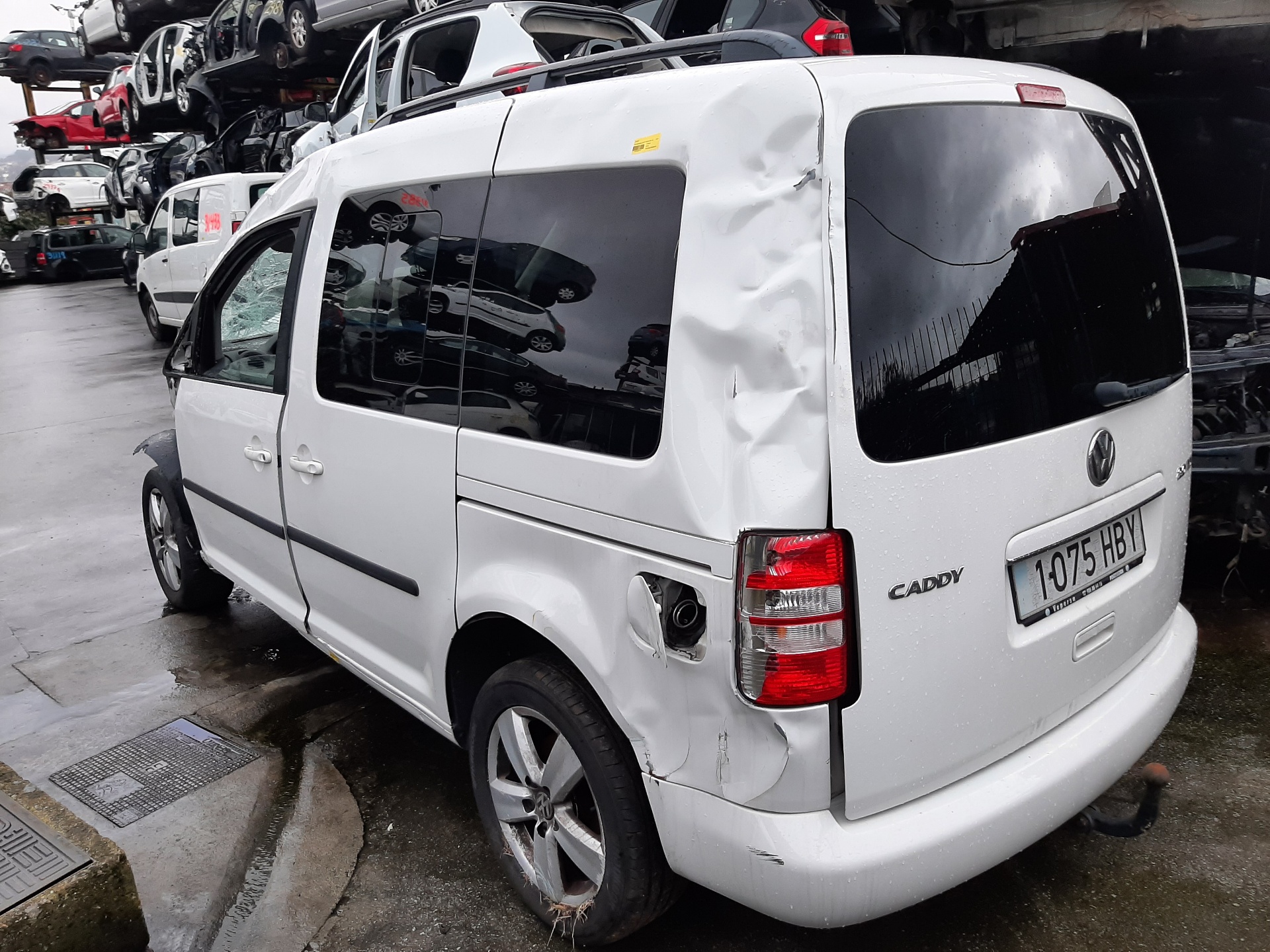 VOLKSWAGEN Caddy 3 generation (2004-2015) Främre vänstra dörrlås 3D1837015AP 22294463