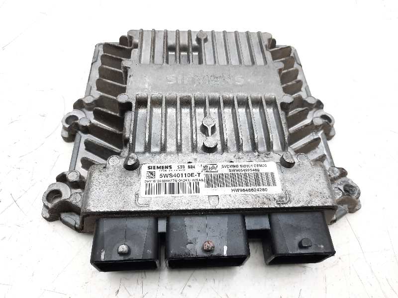 CITROËN C3 1 generation (2002-2010) Engine Control Unit ECU 5WS40110ET, SW9654925480 18540325