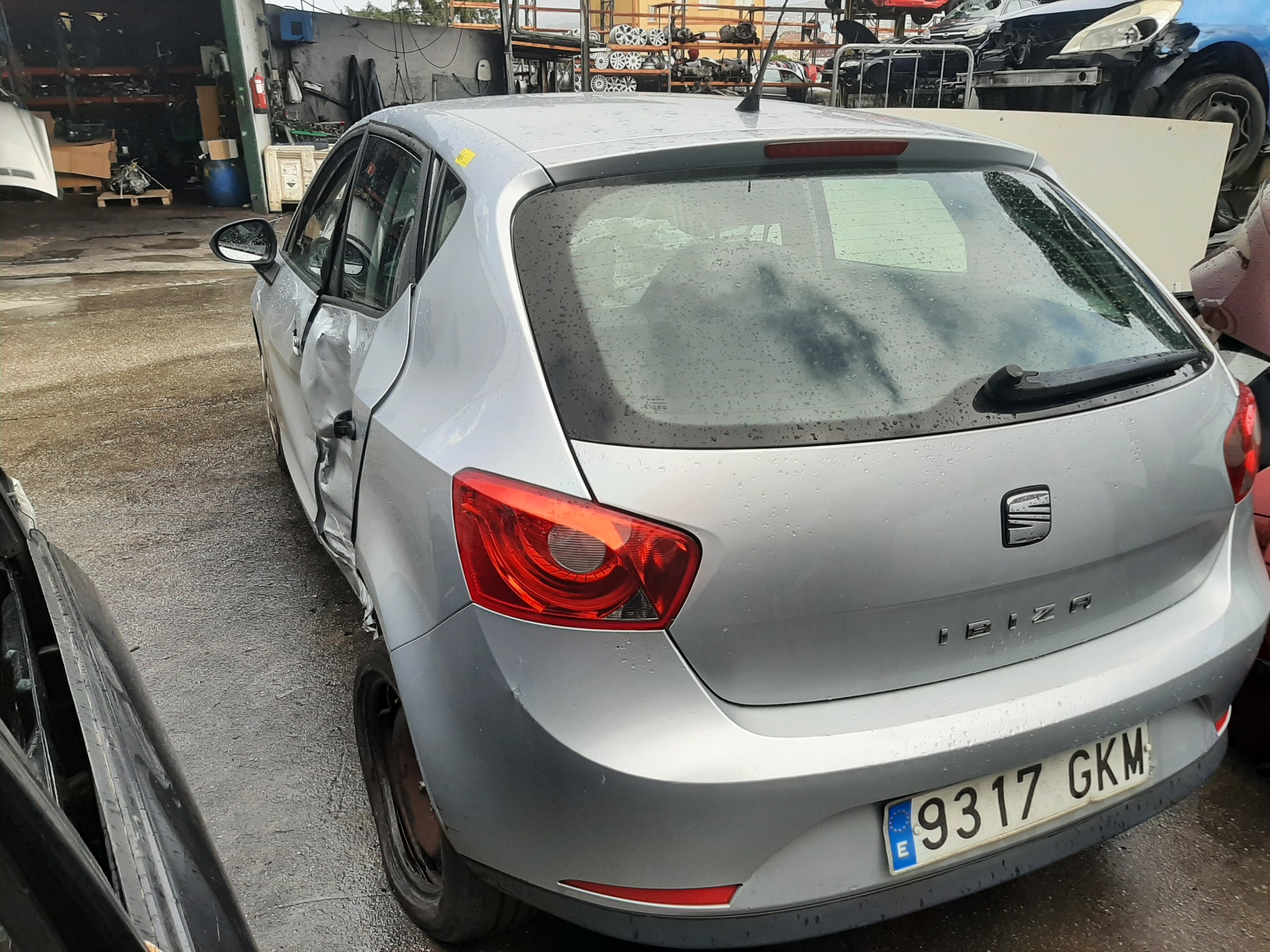 SEAT Ibiza 4 generation (2008-2017) Front Left Brake Caliper 1K0615123D 22289504