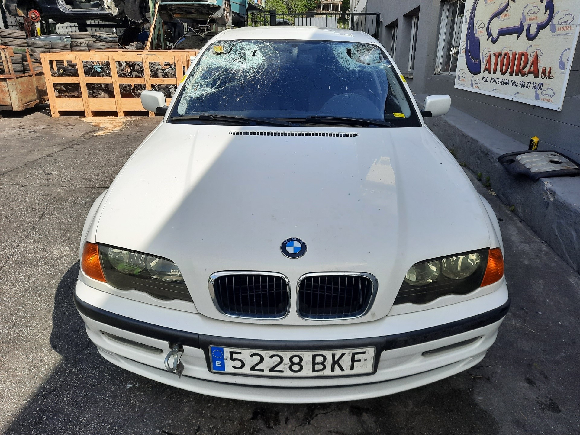 BMW 3 Series E46 (1997-2006) Rear Right Brake Caliper 34216758136 18657956