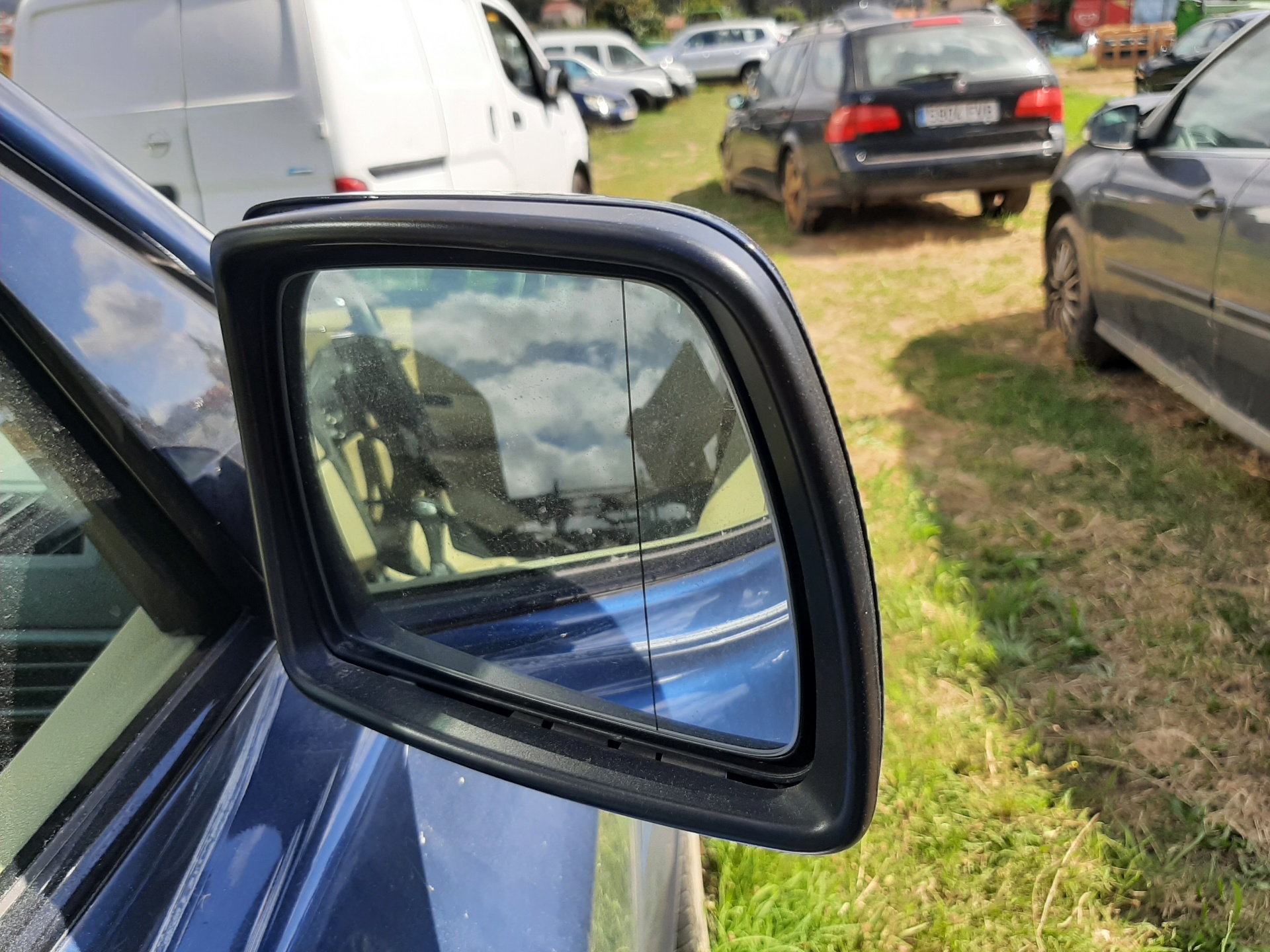 BMW X3 E83 (2003-2010) Priekinių dešinių durų veidrodis 51163452700 24021488