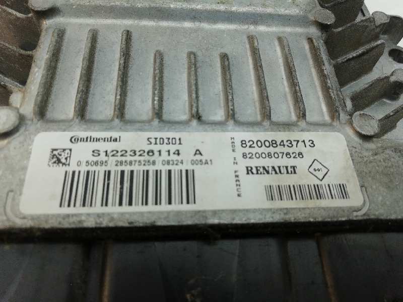 DODGE Scenic 2 generation (2003-2010) Engine Control Unit ECU 8200843713,8200807626,S122326114A 18533686