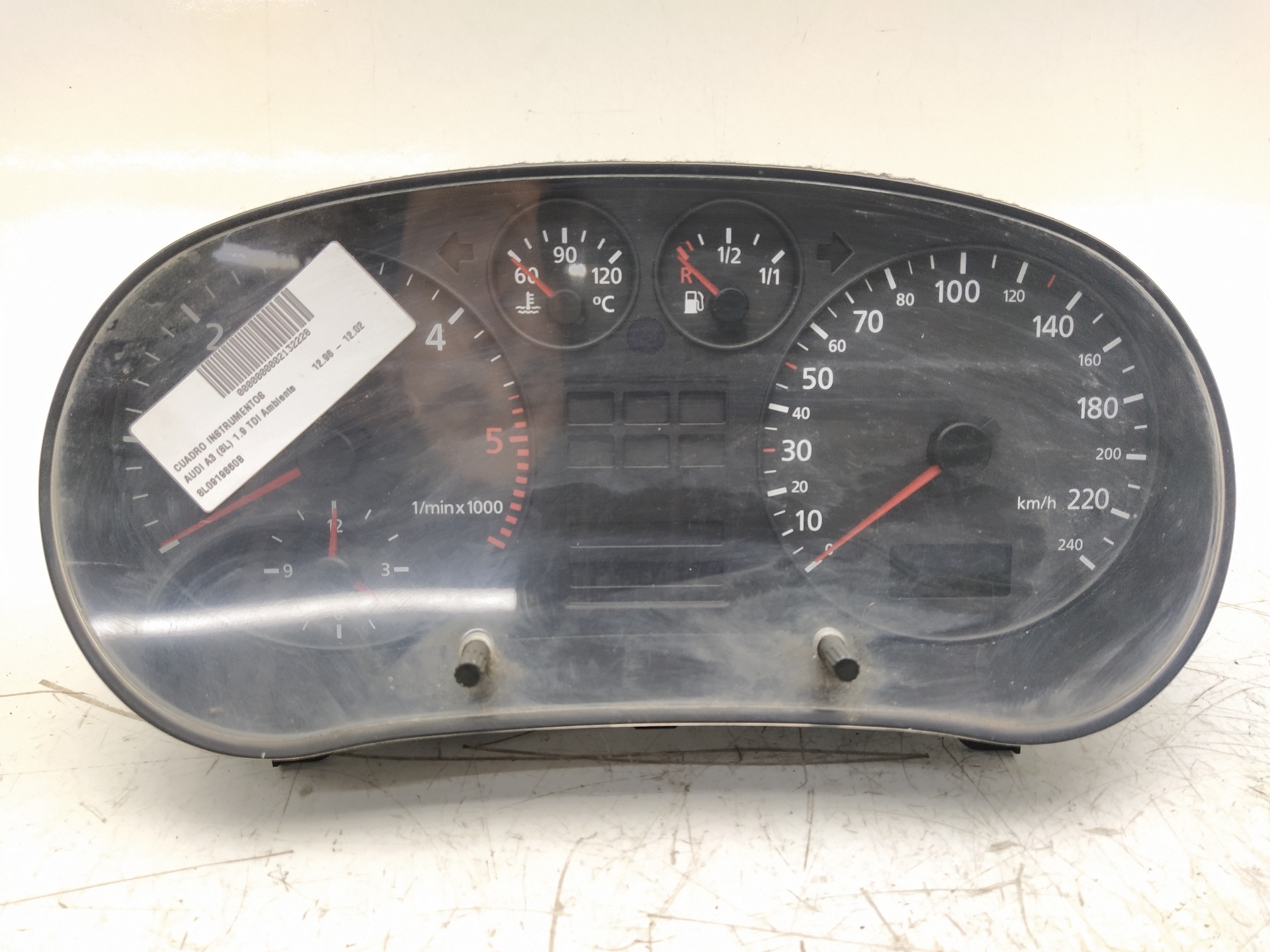 AUDI A3 8L (1996-2003) Compteur de vitesse 8L0919860B 27286744