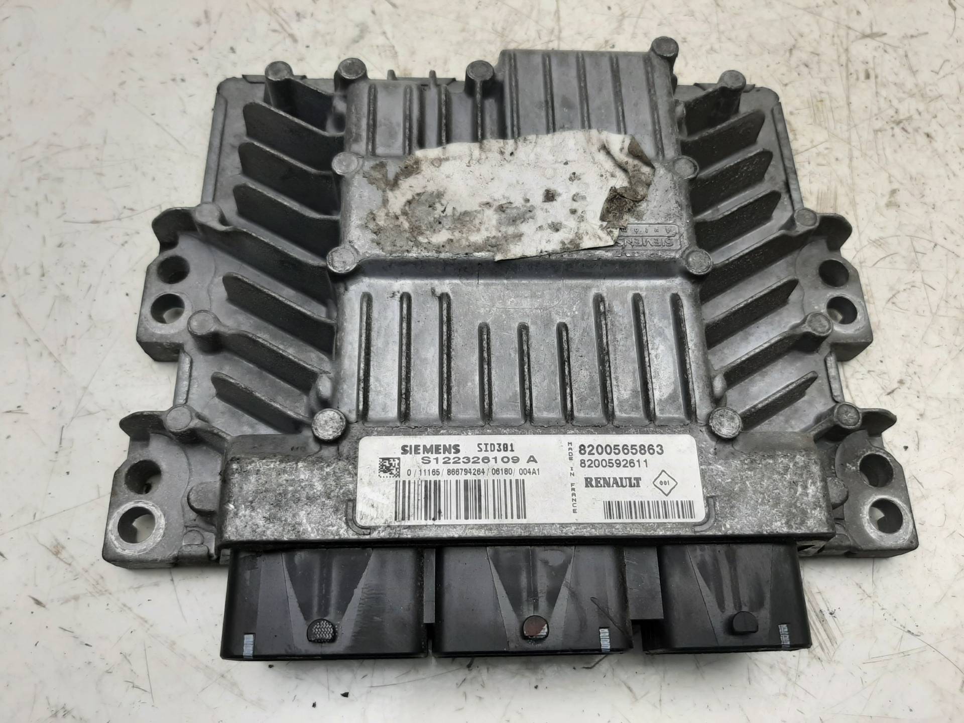 DODGE Scenic 2 generation (2003-2010) Motora vadības bloks 8200565863, 8200592611 18578571