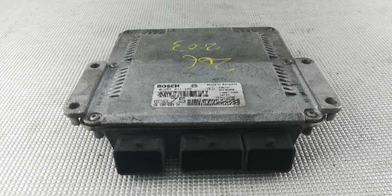 VAUXHALL 206 1 generation (1998-2009) Motorkontrolenhed ECU EDC15,01268,9648588880 18447744