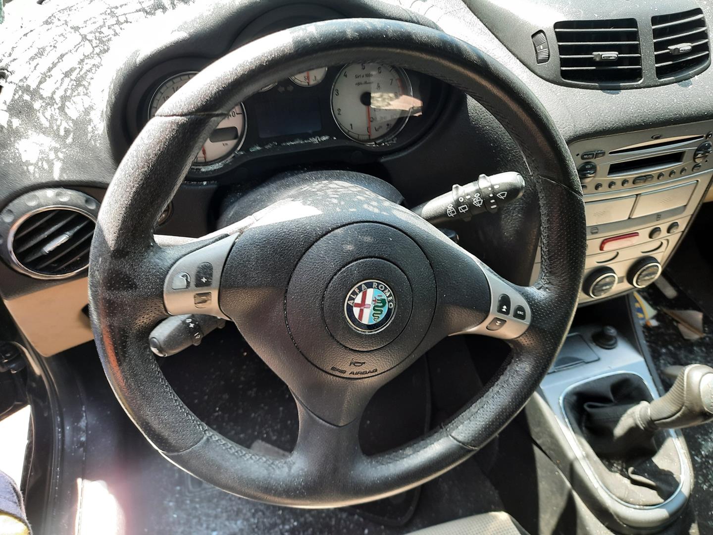 ALFA ROMEO 147 2 generation (2004-2010) Steering Wheel 86250202094 18661711
