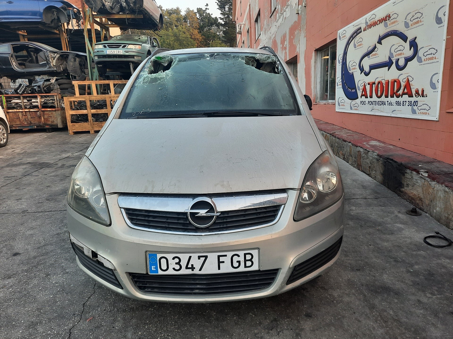 OPEL Zafira B (2005-2010) Стеклоочистители спереди 13145564 18609625