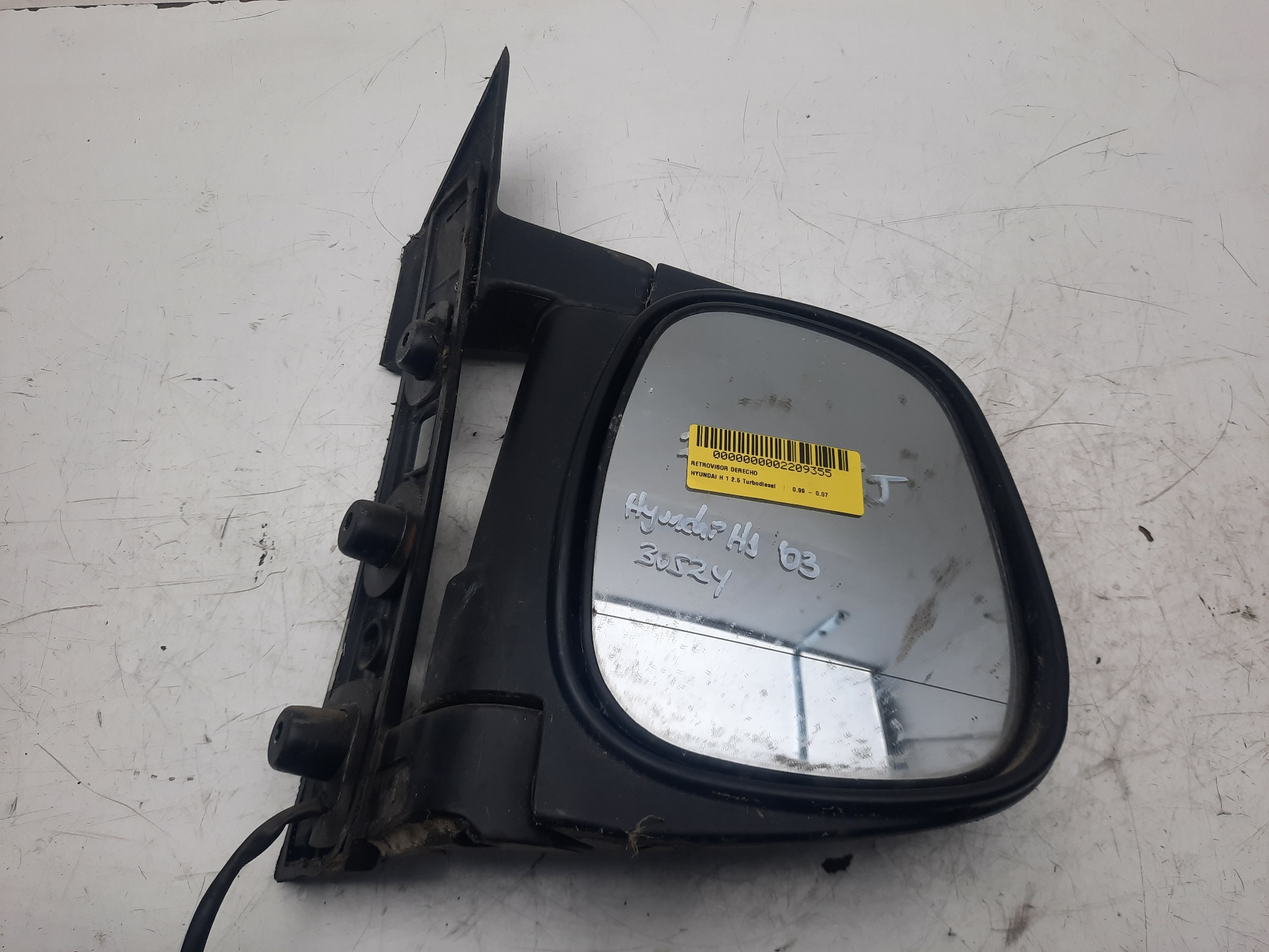 HYUNDAI H-1 Starex (1997-2007) Right Side Wing Mirror 030081 18637881