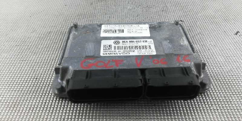 VOLKSWAGEN Golf 6 generation (2008-2015) Motorkontrolenhed ECU 06A906033EM,5WP40439 18478167