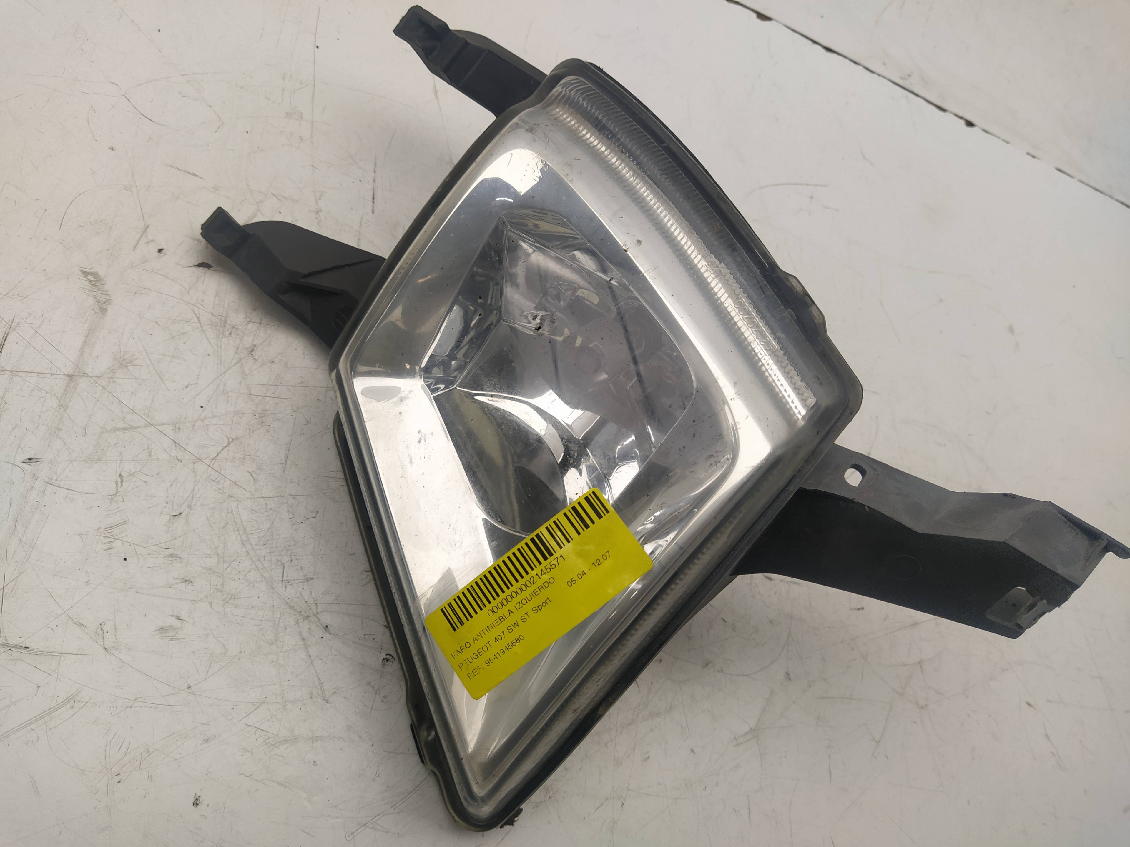 RENAULT 407 1 generation (2004-2010) Front Left Fog Light 9641945680 18618992