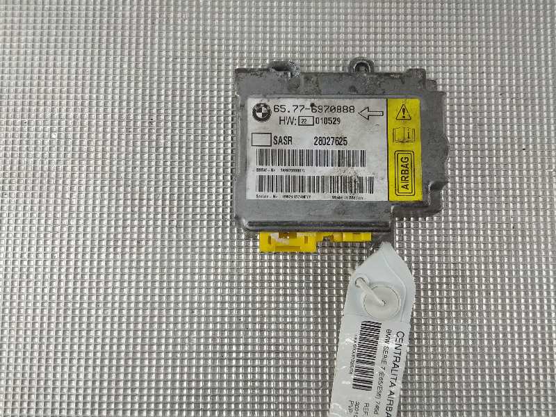 BMW 7 Series E65/E66 (2001-2008) SRS Control Unit 28027625, 22010529, 28027625 18450469