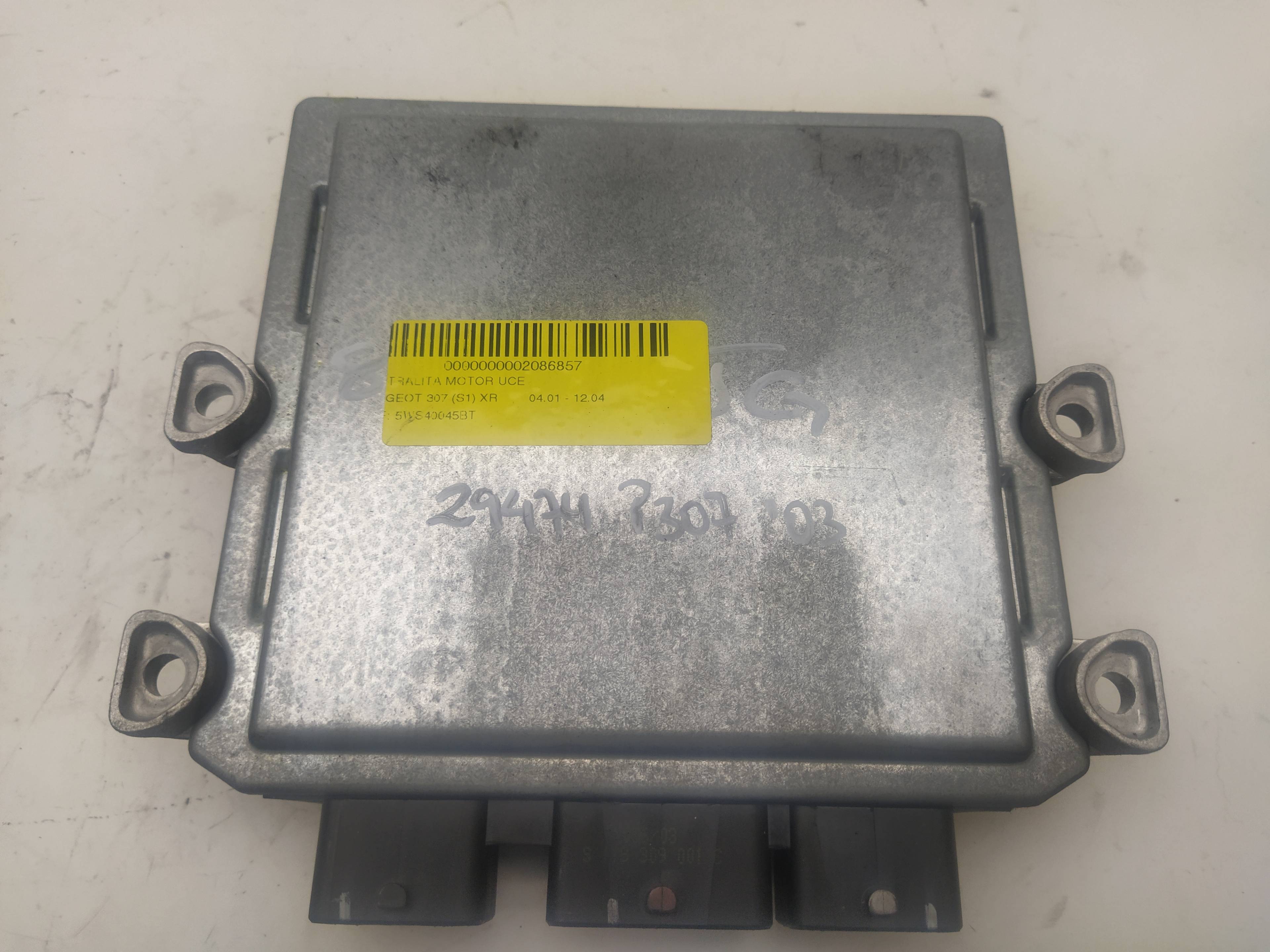 MITSUBISHI 307 1 generation (2001-2008) Engine Control Unit ECU 5WS40045BT 18595515