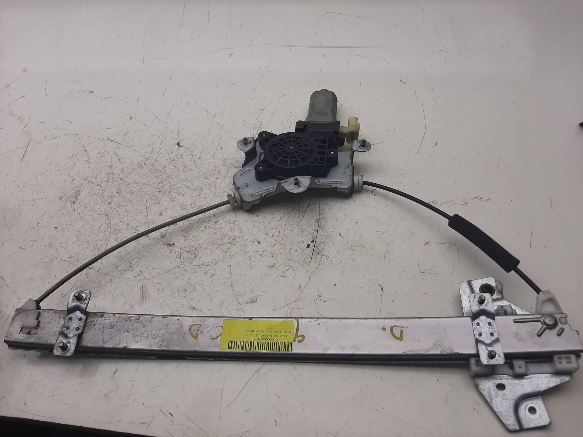 DODGE Picanto 1 generation (2004-2011) Front Right Door Window Regulator 8240407010 18583382