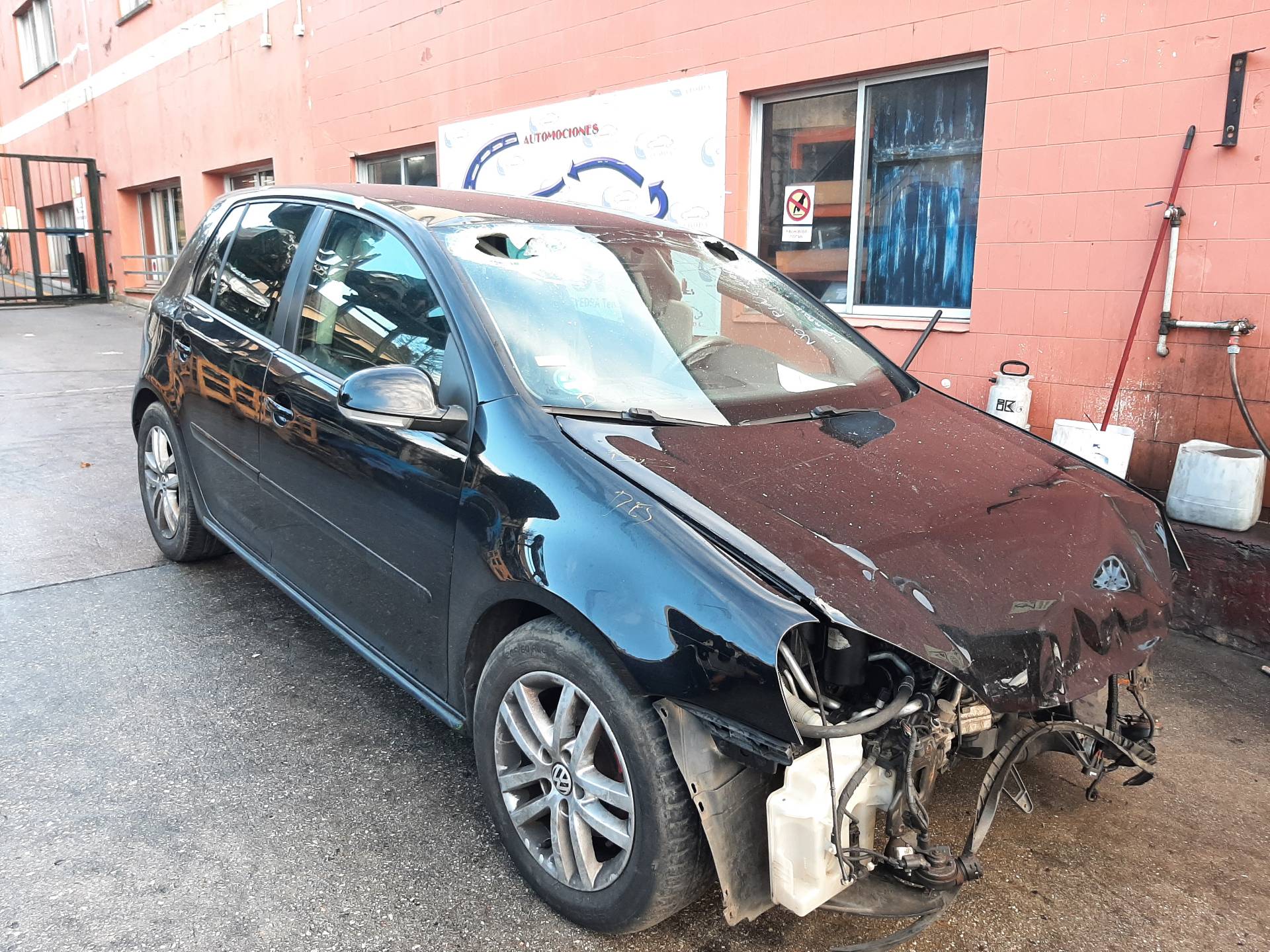 VOLKSWAGEN Golf 5 generation (2003-2009) Замок задней правой двери 7L0839015D 18573536