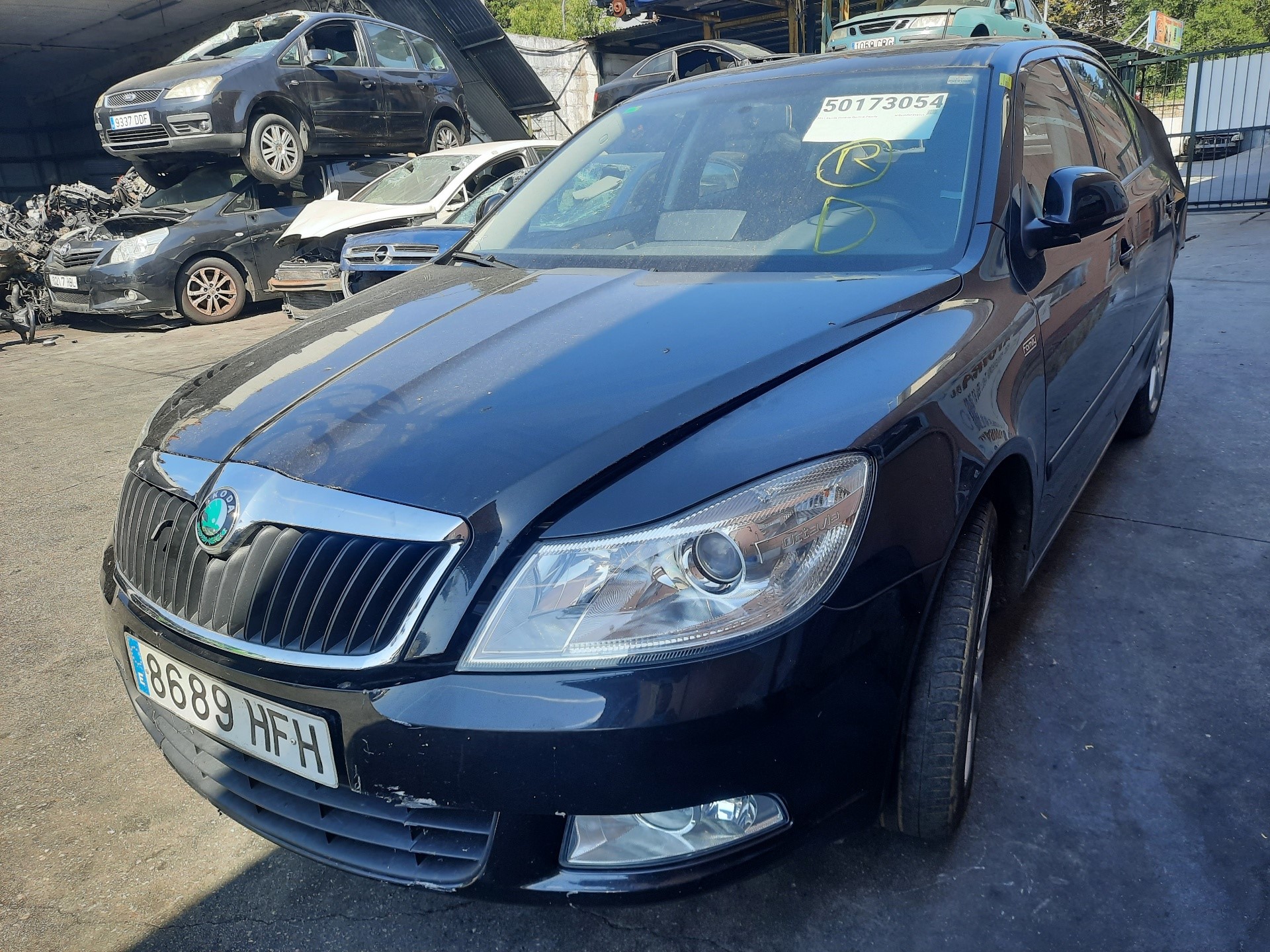 SKODA Octavia 2 generation (2004-2013) Porlasztóventilátor 1K0959455FB 18608942