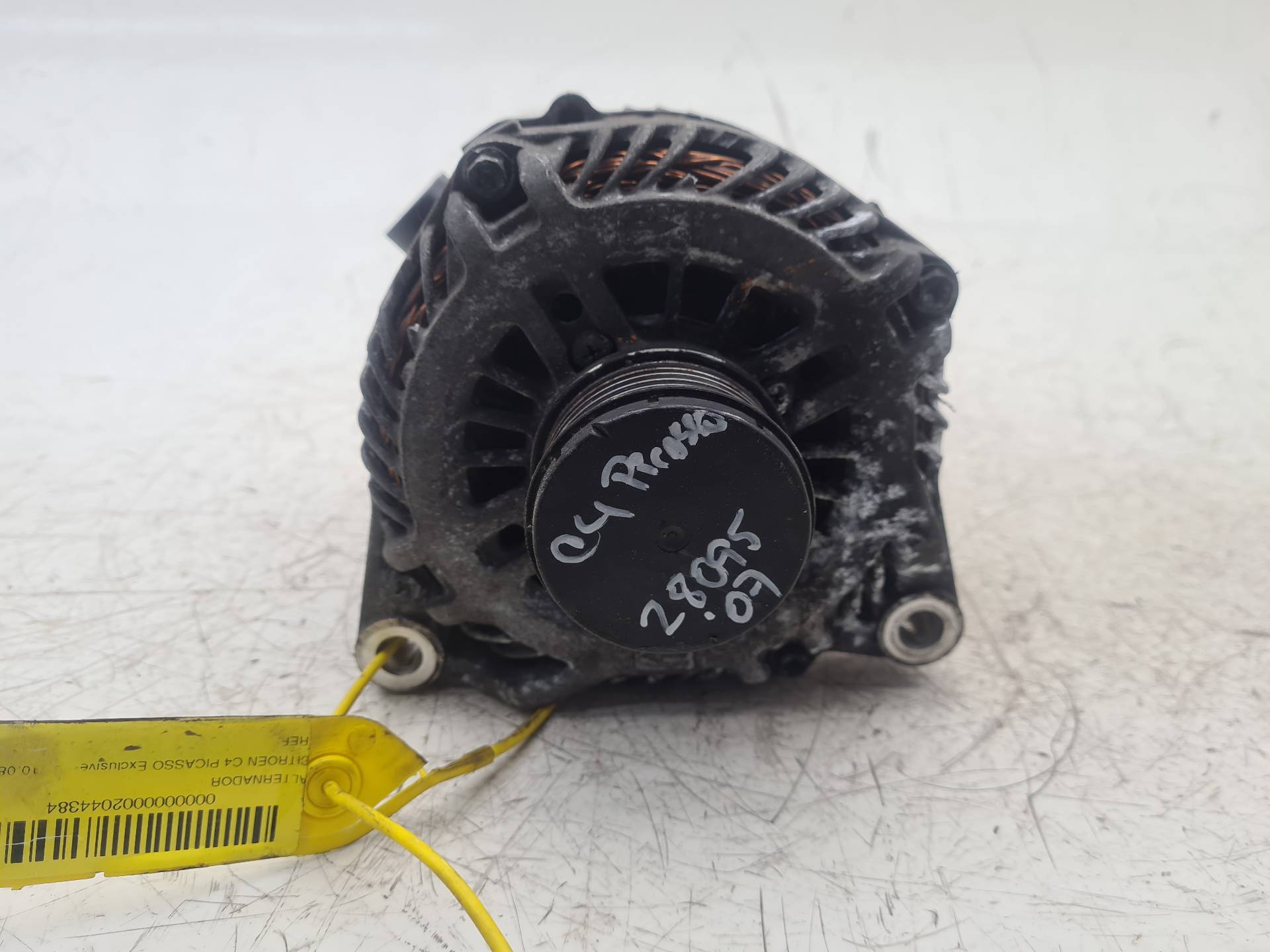 CITROËN C4 Picasso 1 generation (2006-2013) Alternator 9654752880 18581884