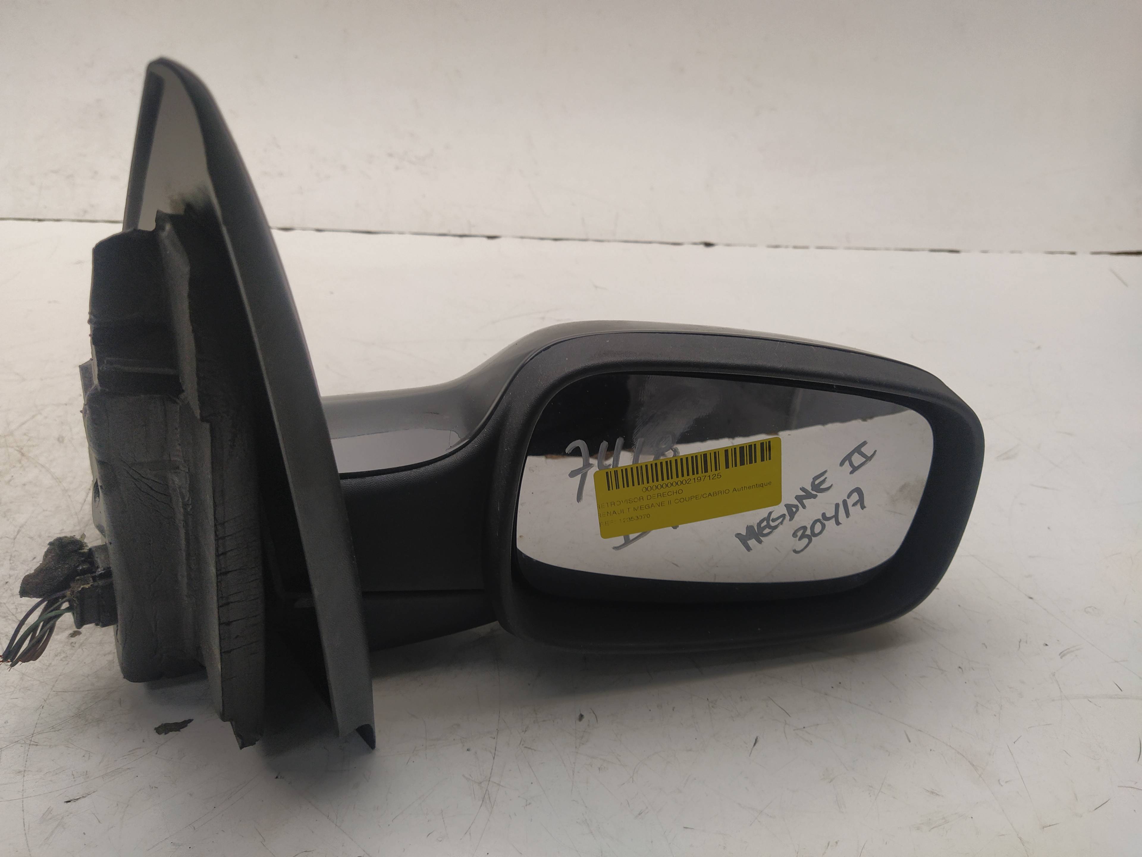 RENAULT Megane 2 generation (2002-2012) Right Side Wing Mirror 12353070 18633607