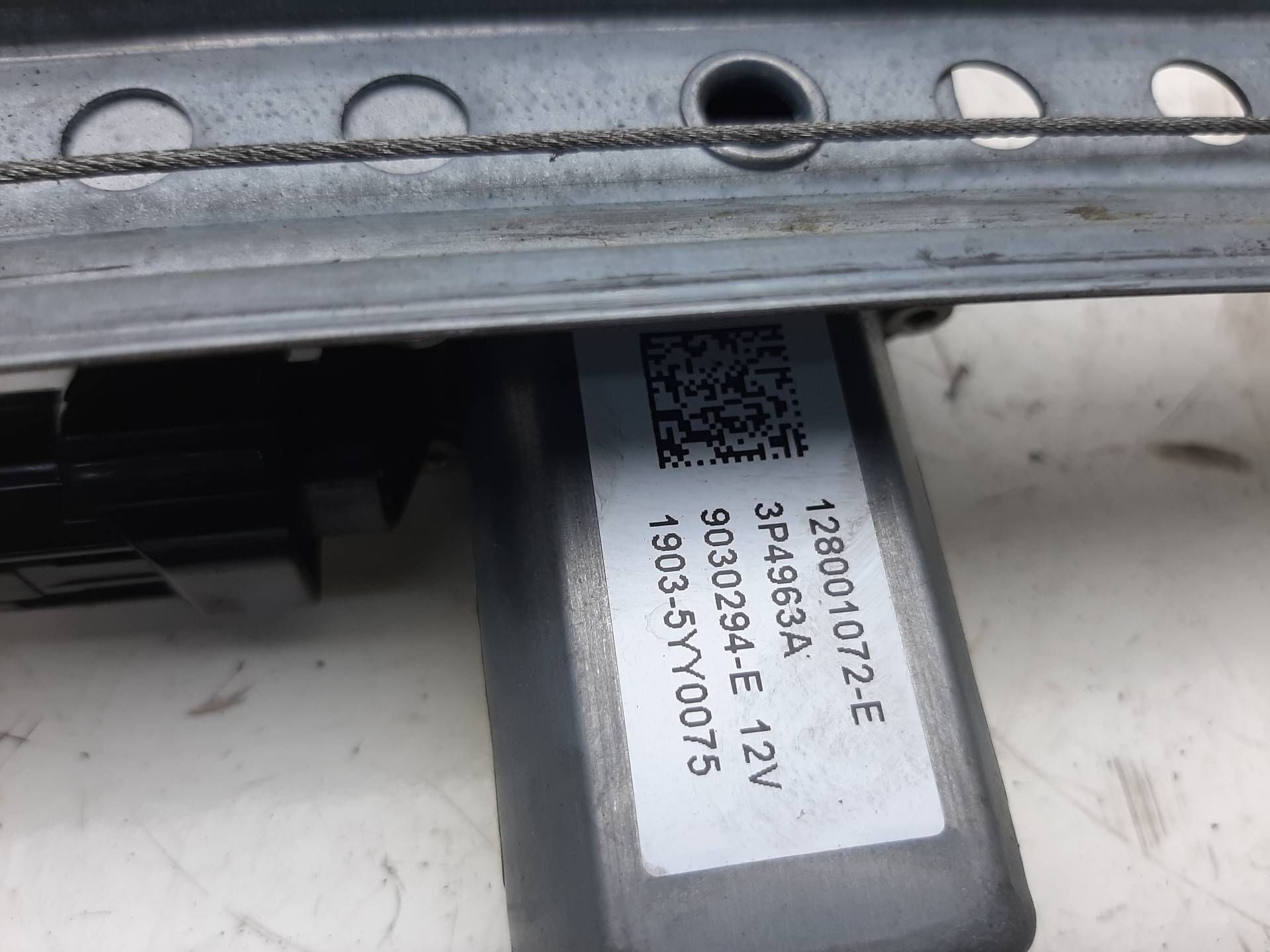 DACIA Lodgy 1 generation (2013-2024) Rear left door window lifter 128001072E, 19035YY0075, 3P4963A 18558409