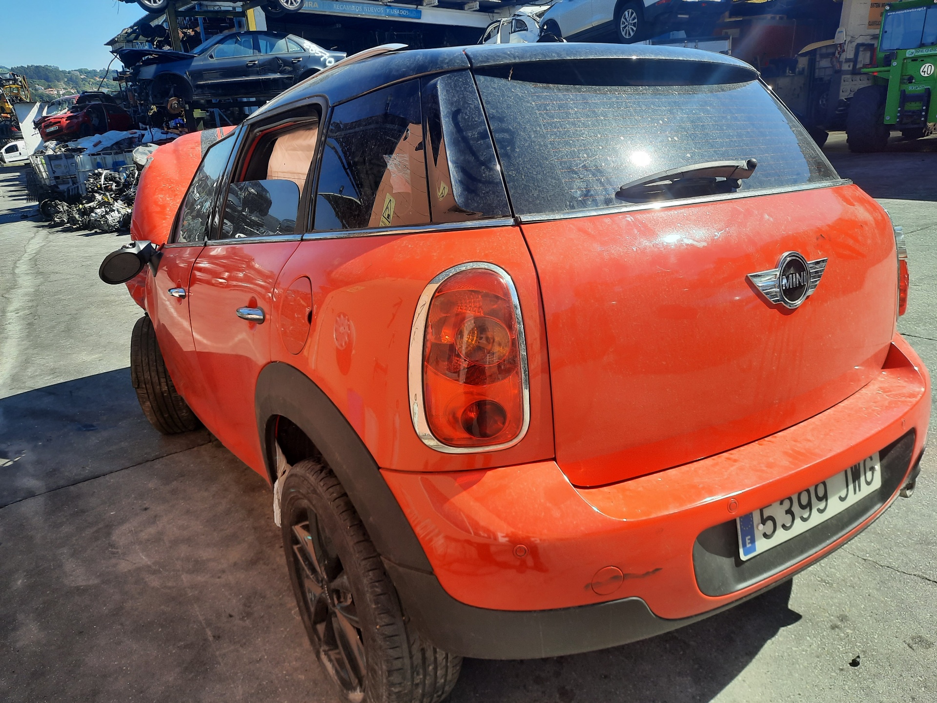 MINI Cooper R56 (2006-2015) Moulure de porte arrière gauche 51419800785 18603293