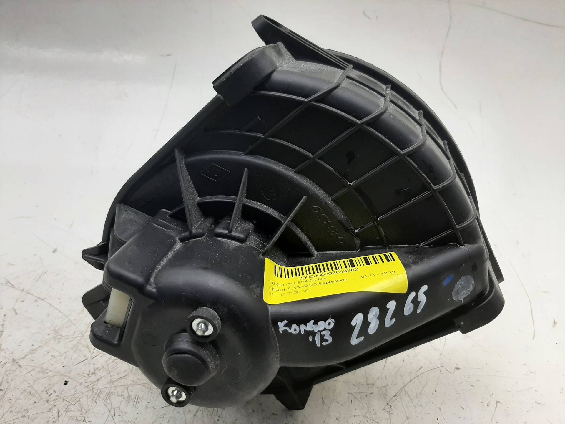 RENAULT Kangoo 2 generation (2007-2021) Heater Blower Fan 5F2130100 18583275