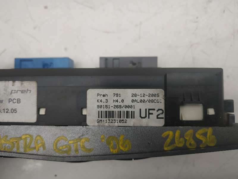 SUBARU Astra H (2004-2014) Climate  Control Unit 13231052, 901512690001 18539568