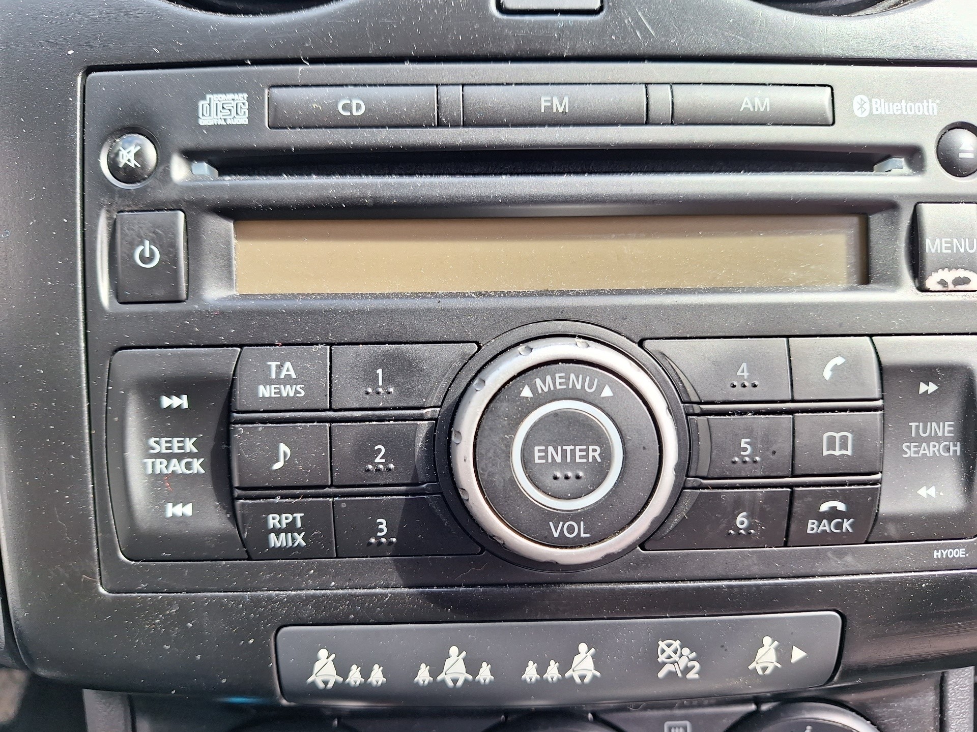 NISSAN Qashqai 1 generation (2007-2014) Music Player Without GPS 28185JD00A 25064039