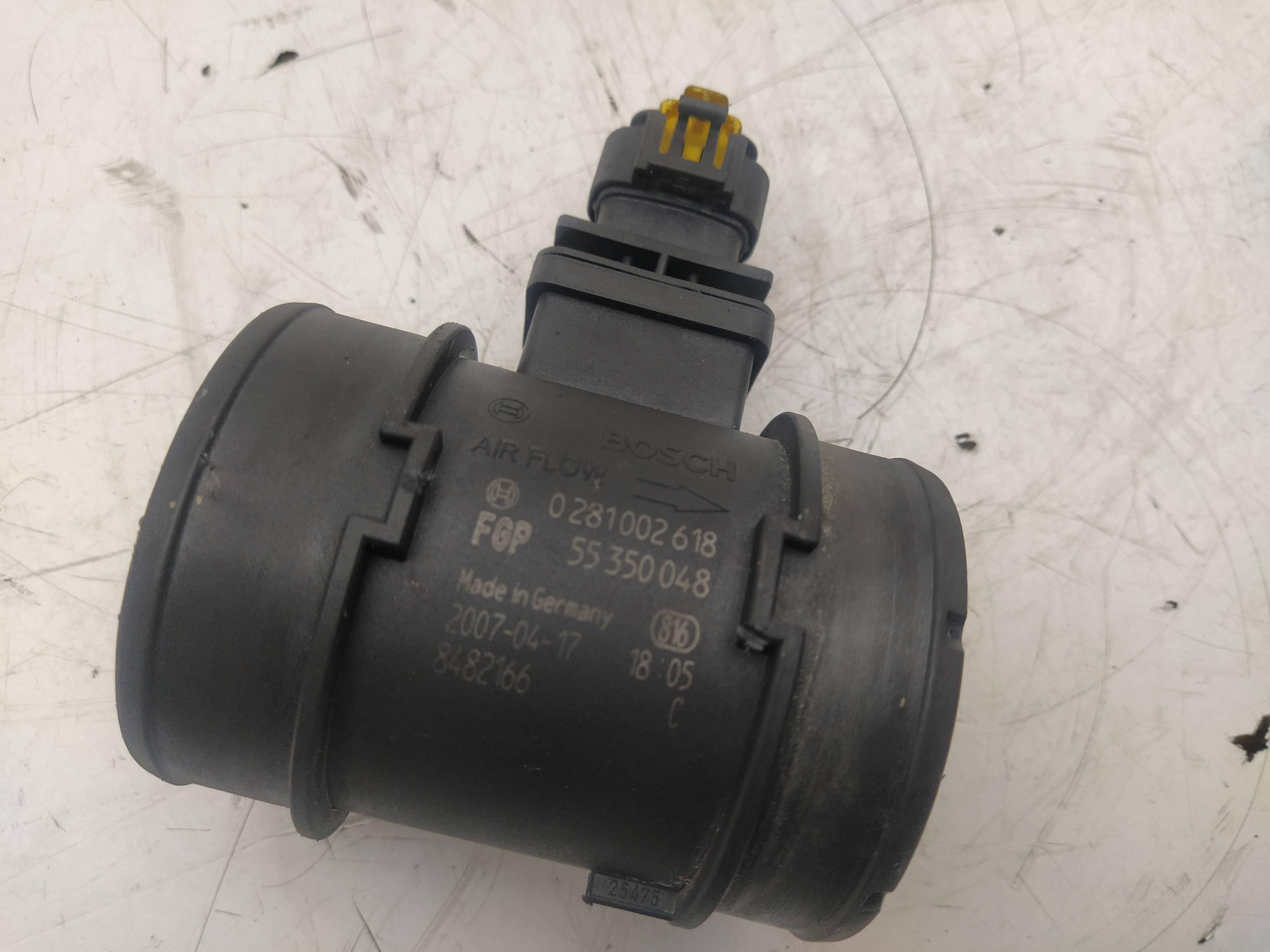 OPEL Corsa D (2006-2020) Mass Air Flow Sensor MAF 0281002618, 55350048 24013032