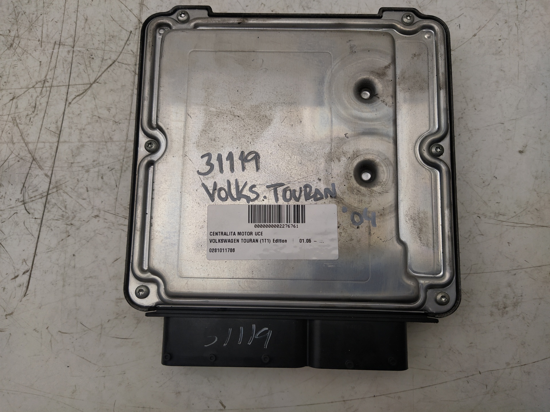 VOLKSWAGEN Touran 1 generation (2003-2015) Calculateur d'unité de commande du moteur 0281011786, 03G906016EH 24029408