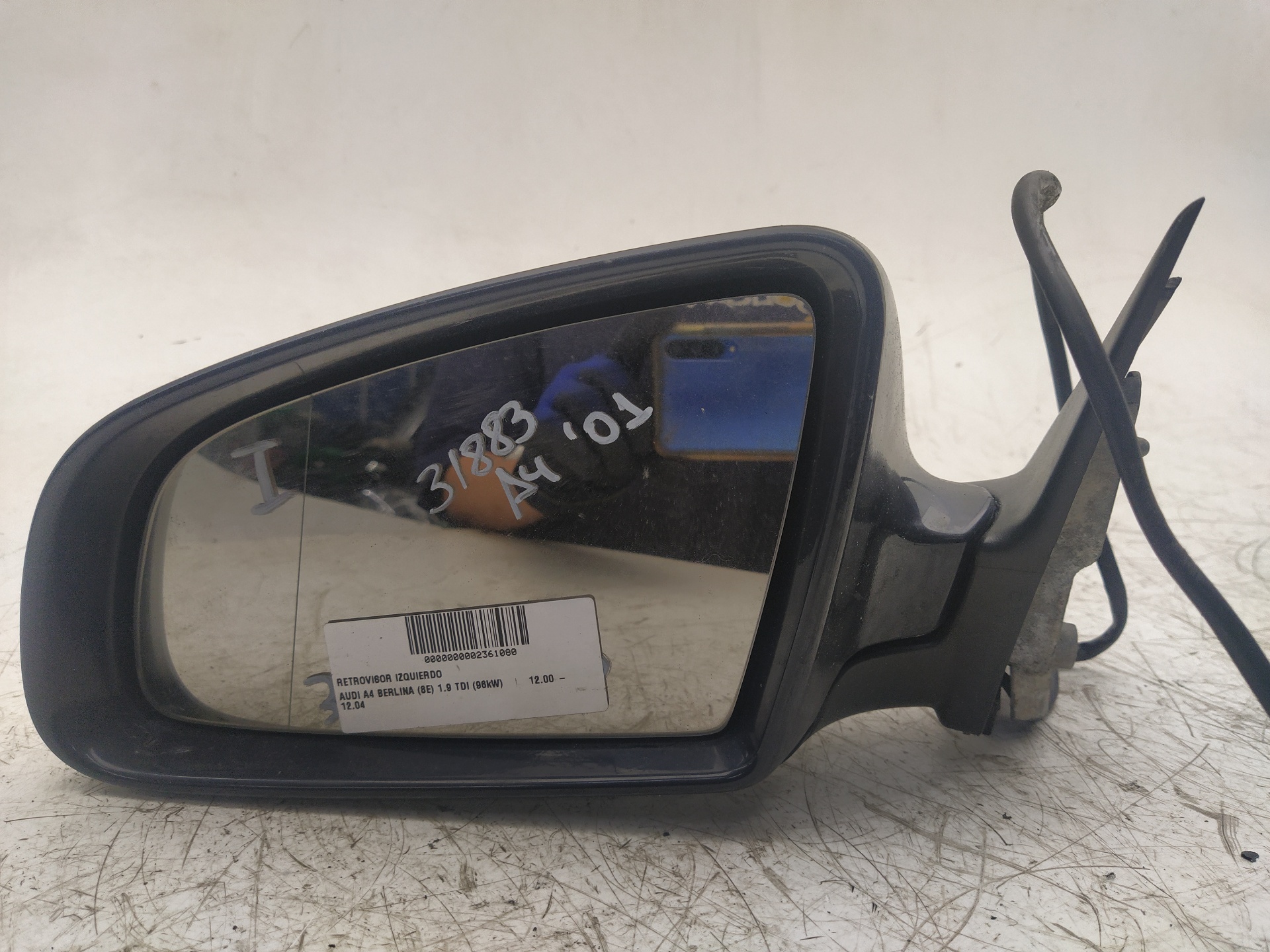 AUDI A4 B6/8E (2000-2005) Left Side Wing Mirror 25399287