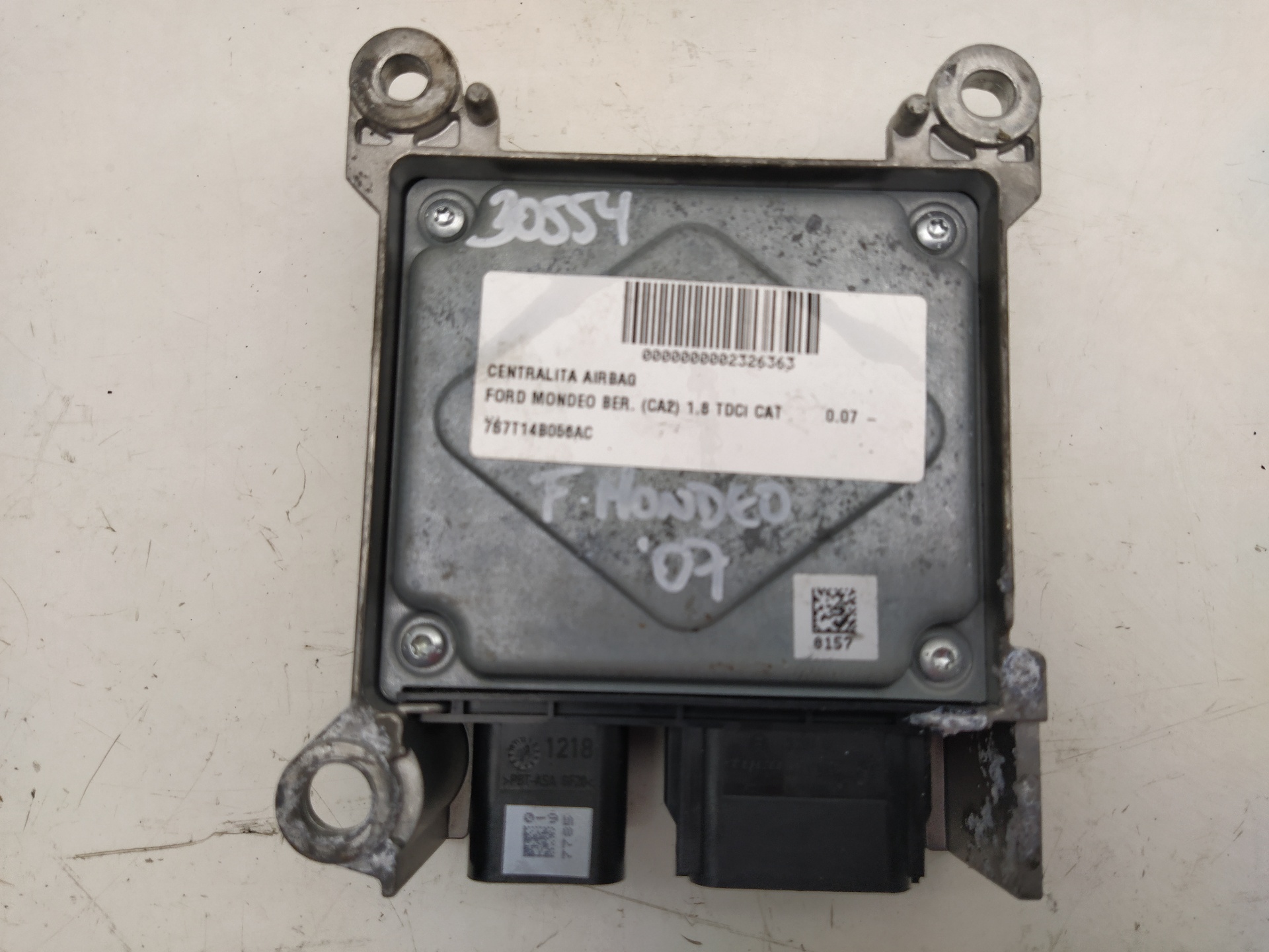 FORD Mondeo 4 generation (2007-2015) Блок SRS 7S7T14B056AC, 0285010157 22548158