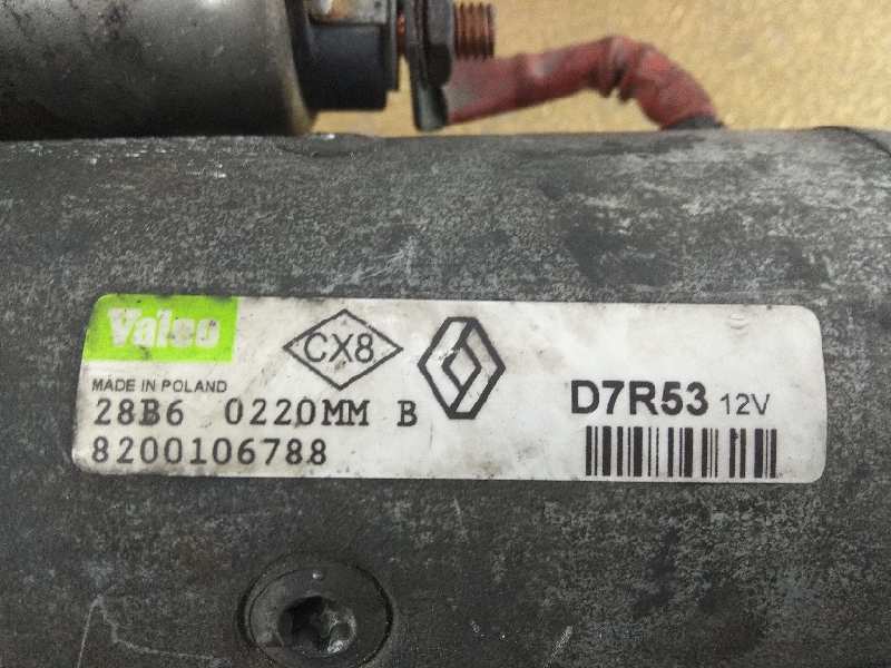 RENAULT Espace 3 generation (1996-2002) Starter auto 8200106788, D7R53, 28B60220MM 18448638