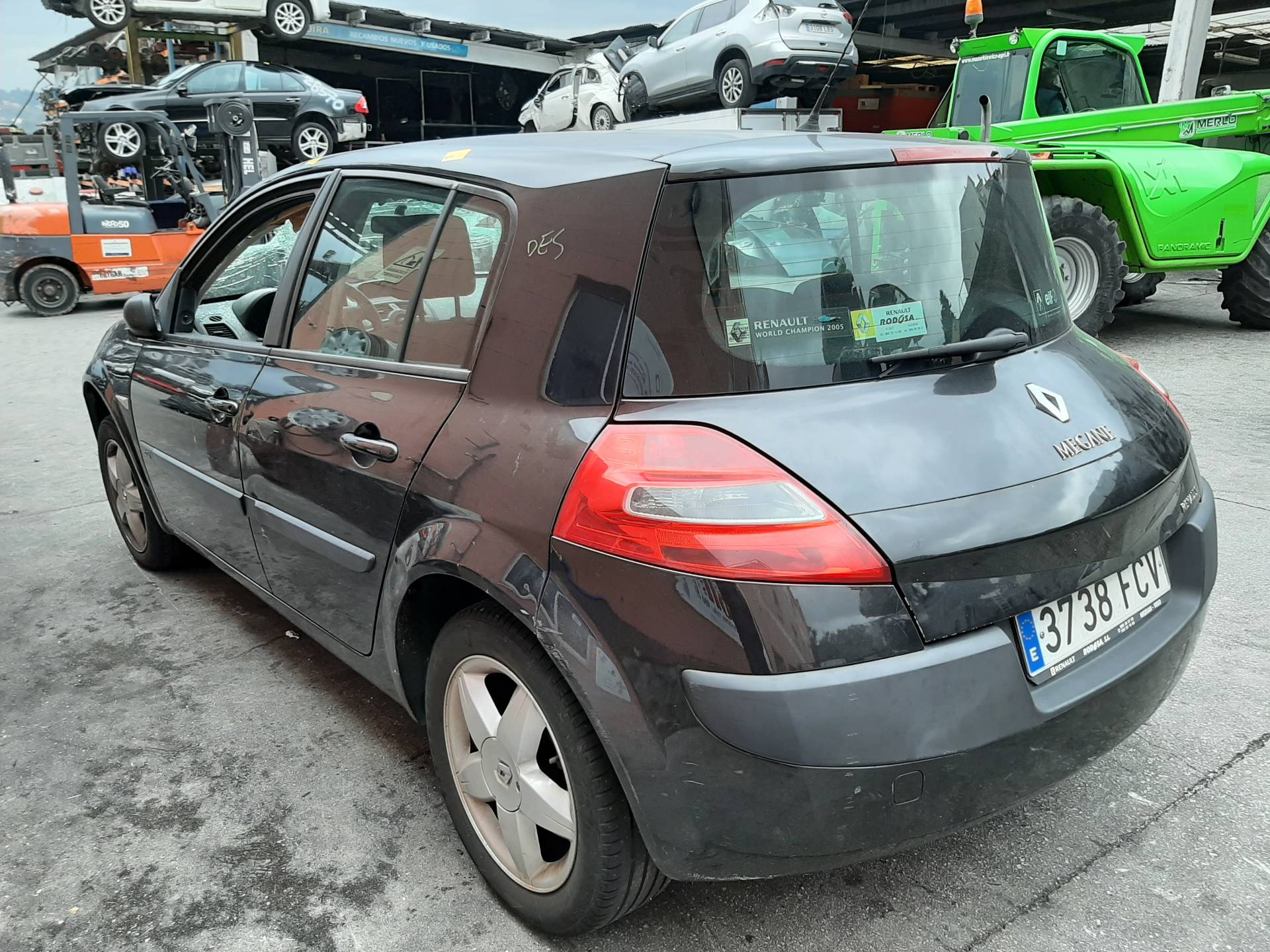 RENAULT Megane 2 generation (2002-2012) Абс блок 8200551143 18631302