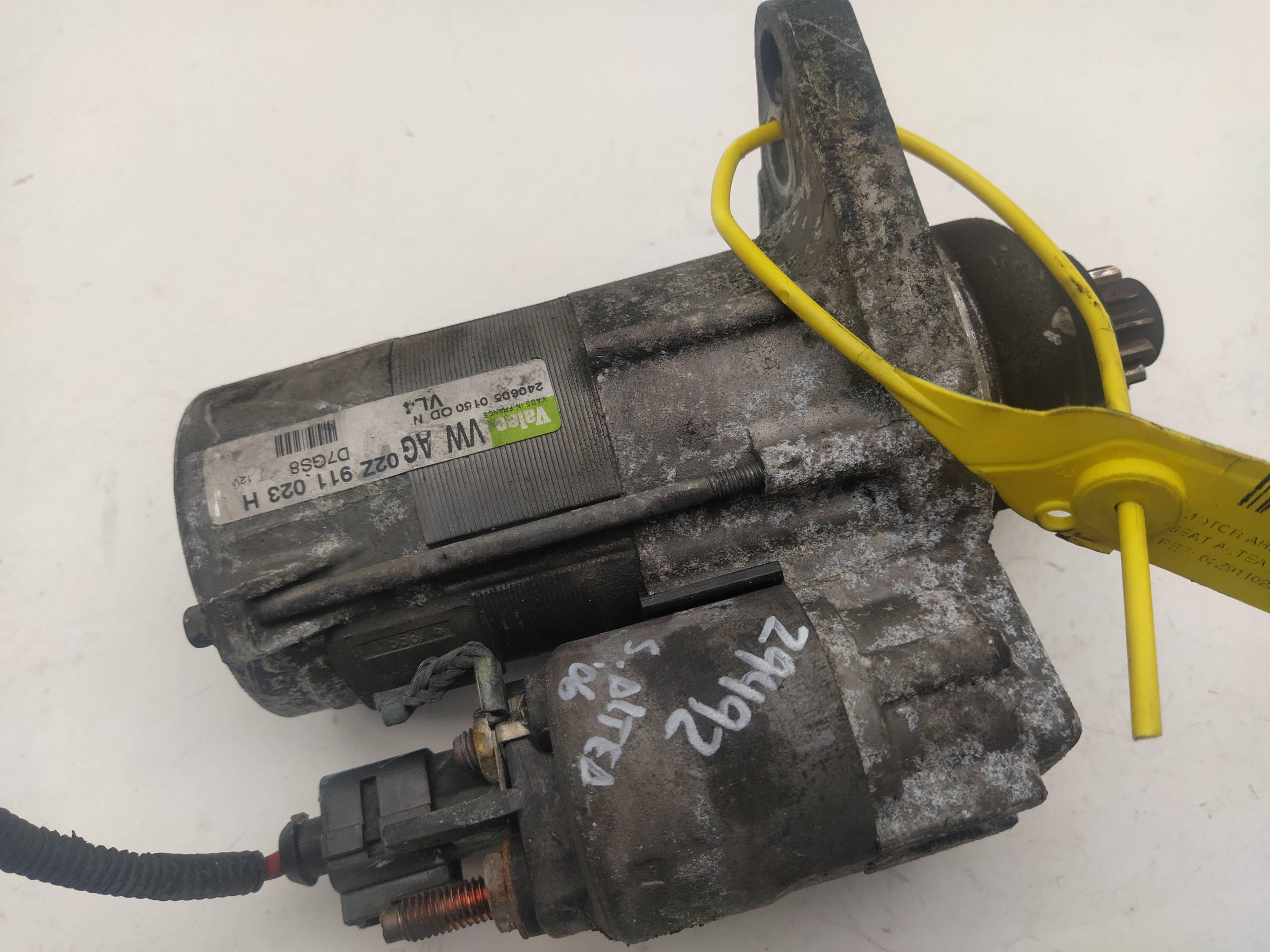 SEAT Toledo 3 generation (2004-2010) Starter Motor 02Z911023H 18596320