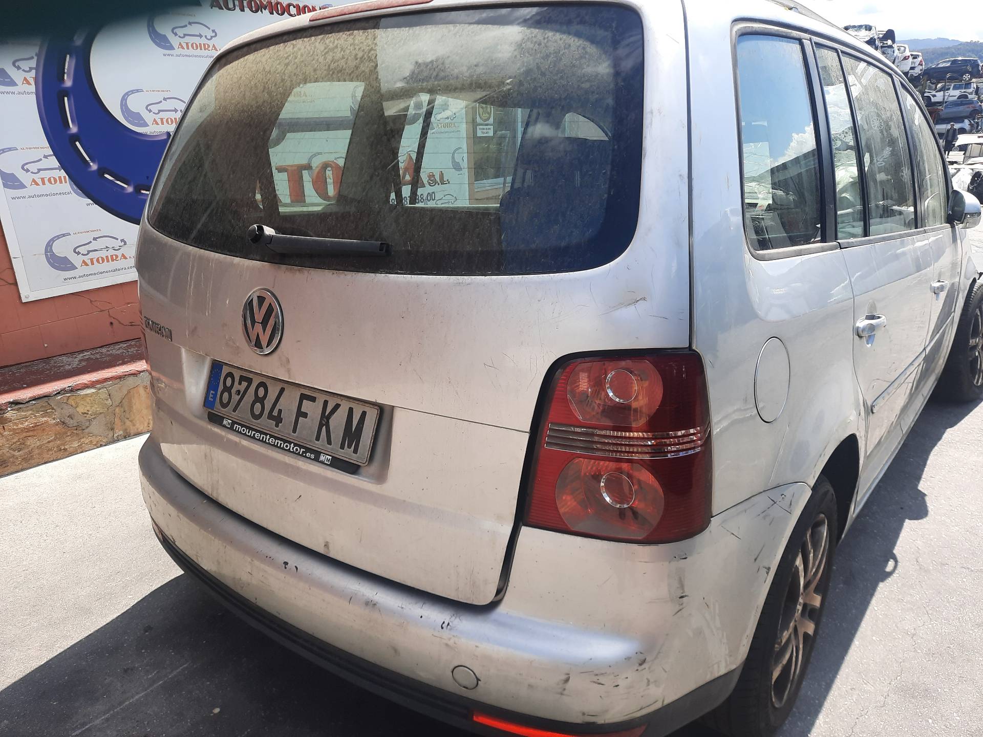 VOLKSWAGEN Touran 1 generation (2003-2015) Aizmugurējā kreisā pusass 1K0407283A 18574147