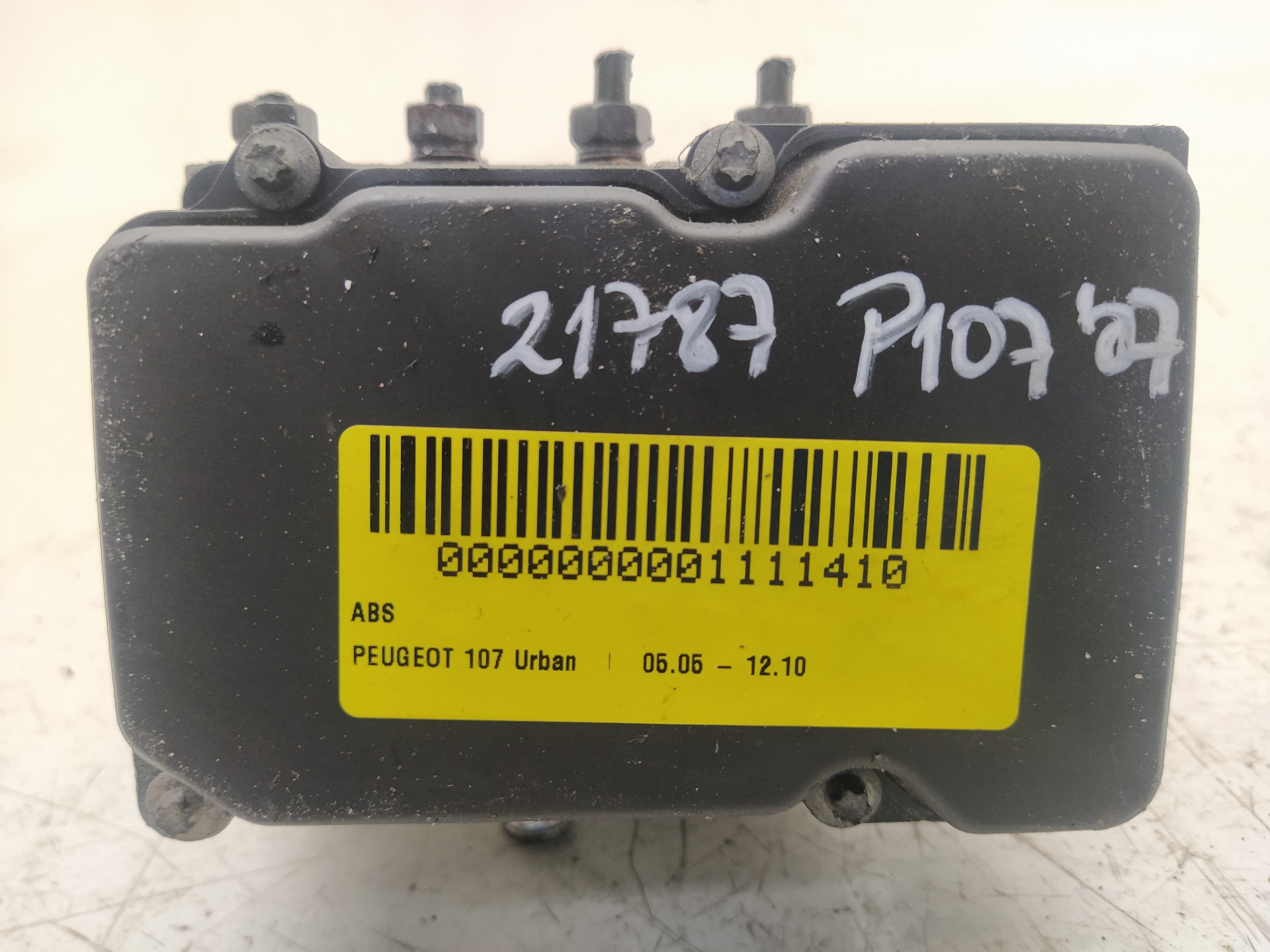 PEUGEOT 107 Peugeot 107 (2005-2014) ABS Pump 0265231579 24021136