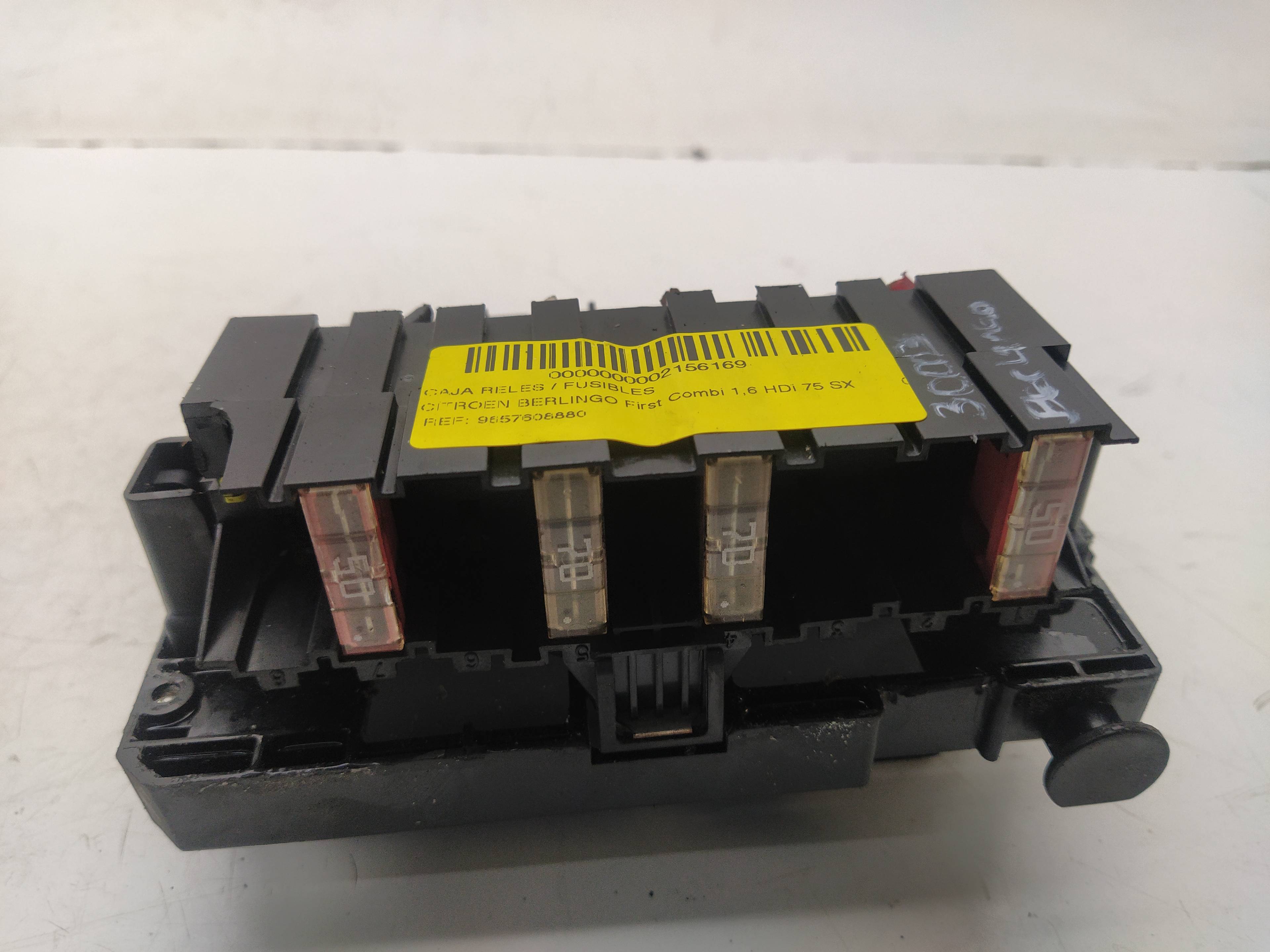 CITROËN Berlingo Fuse Box 9657608880 18623699