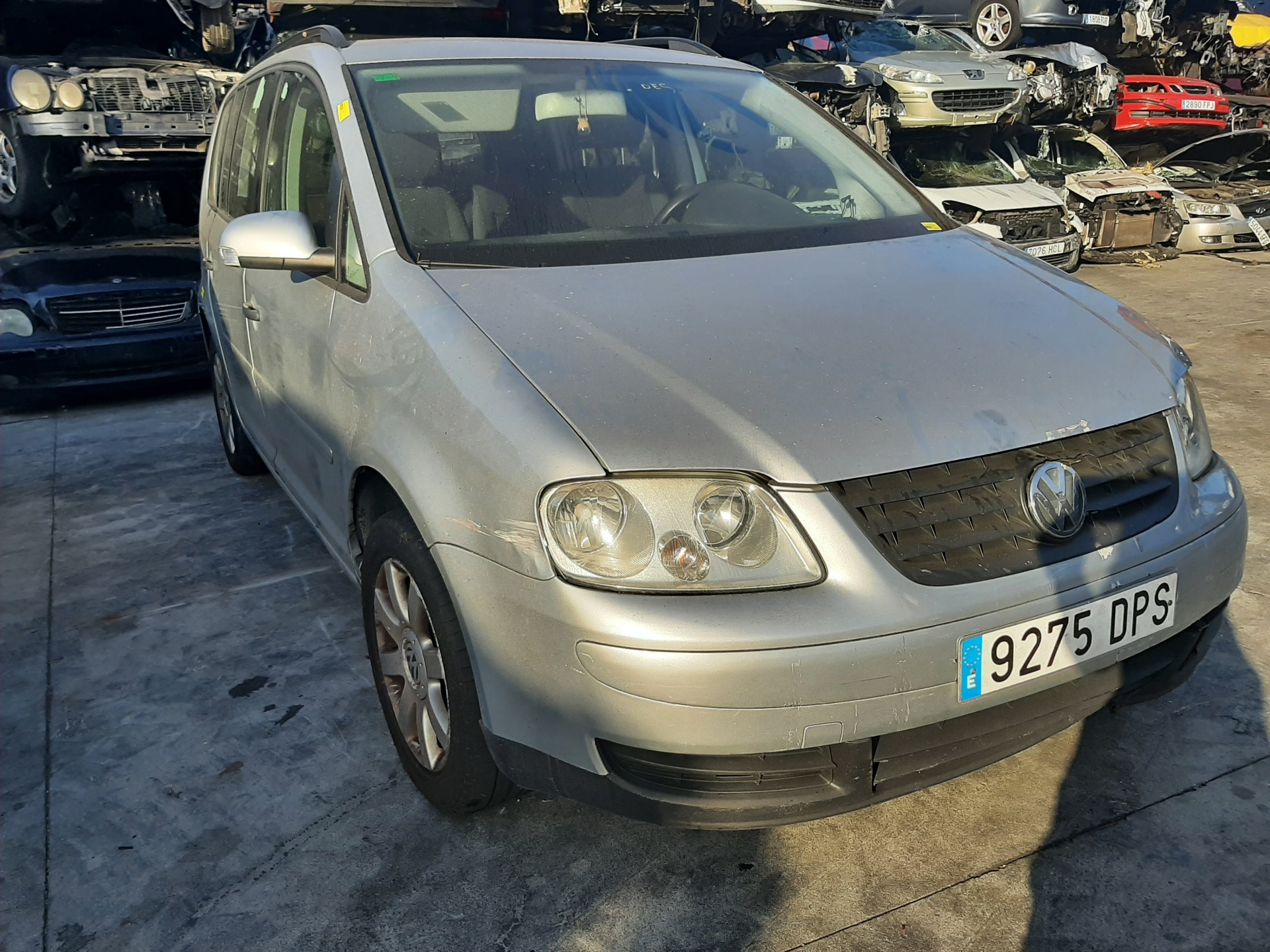 VOLKSWAGEN Touran 1 generation (2003-2015) Jobb első ajtó zárja 3D1837016AC 21587857