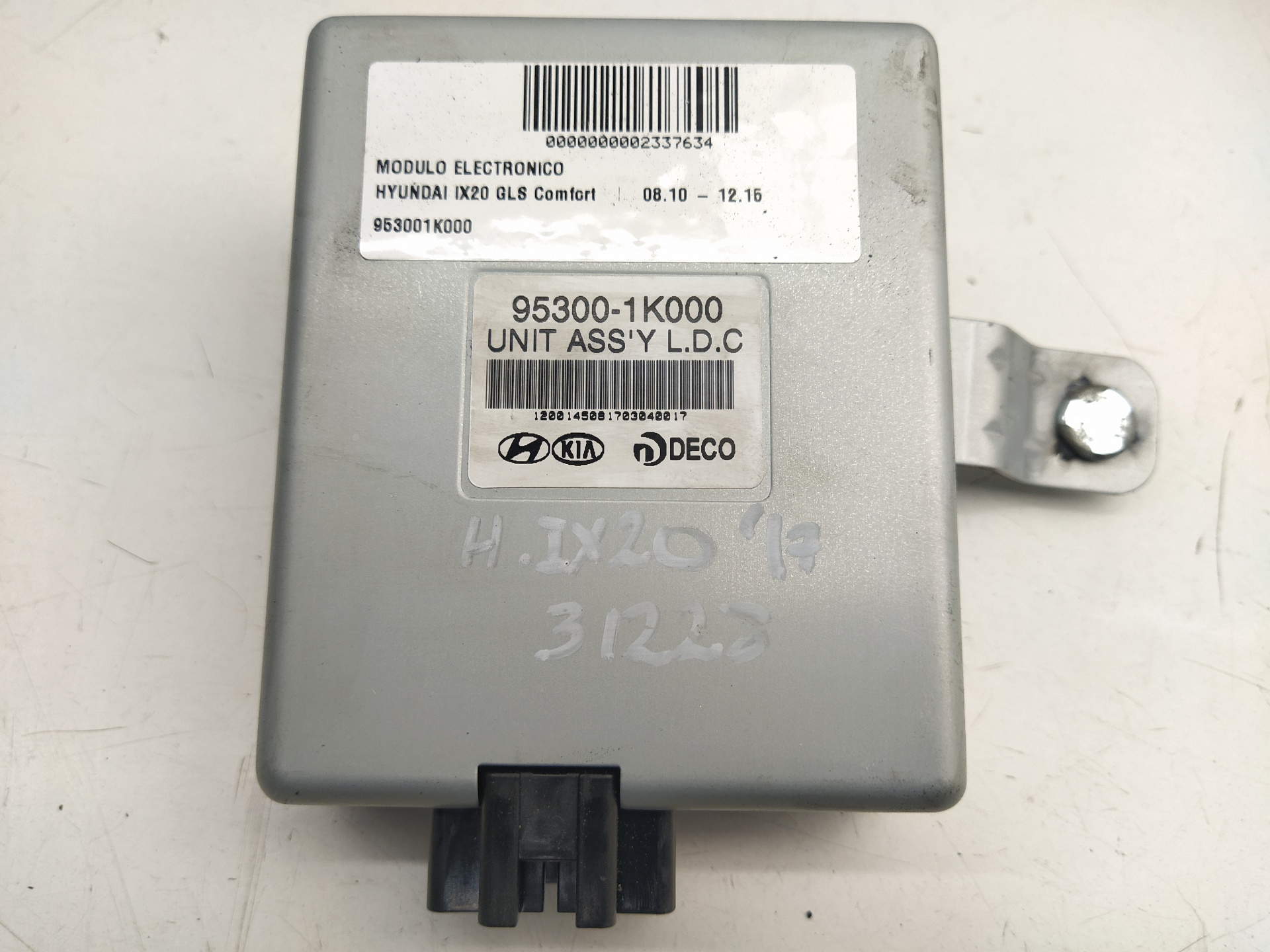 HYUNDAI ix20 1 generation (2010-2020) Other Control Units 953001K000 24024438