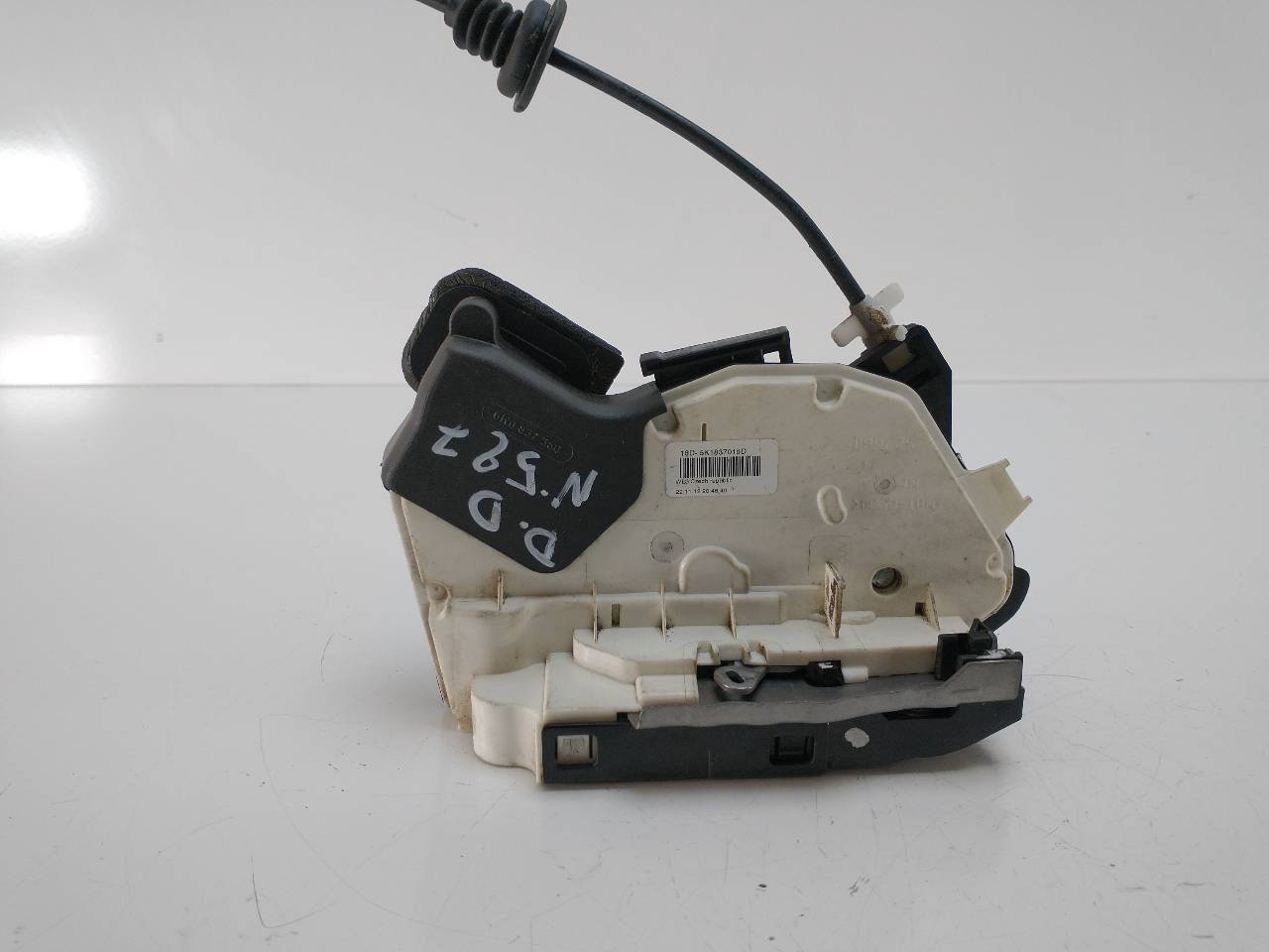 VOLKSWAGEN Polo 5 generation (2009-2017) Front Right Door Lock 5K1837016D 19987108