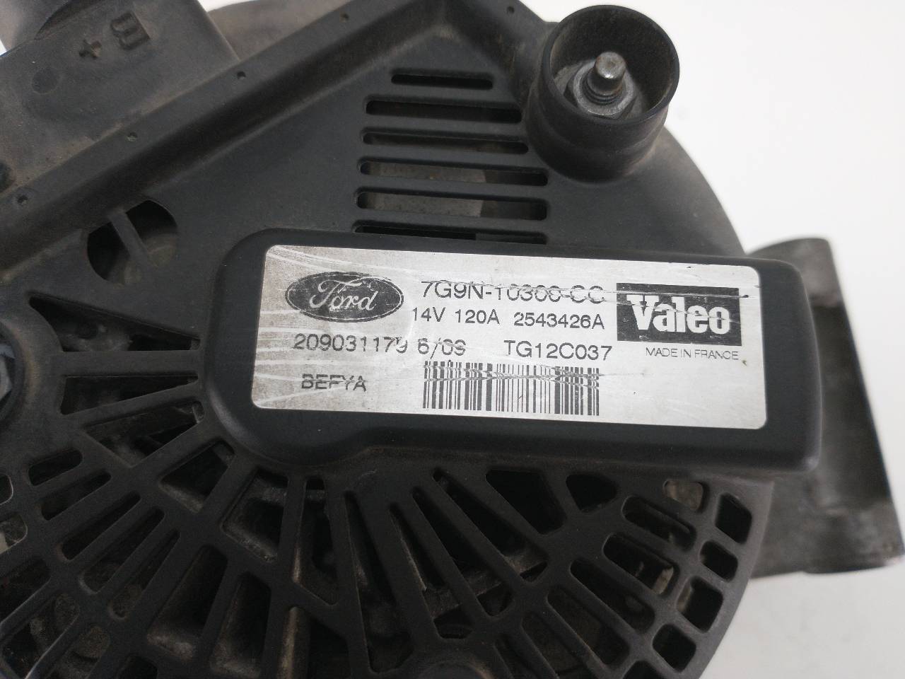 FORD Fiesta 5 generation (2001-2010) Generatorius 2543426A, TG13C037 19990195