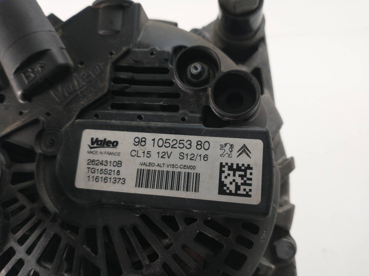 CITROËN C4 2 generation (2010-2024) Dynamo 2624310B,TG15S218,9810525380 19958611