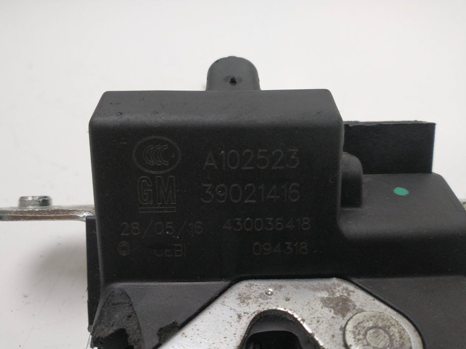 OPEL Corsa D (2006-2020) Tailgate Boot Lock A102523,430036418,39021416 25952019